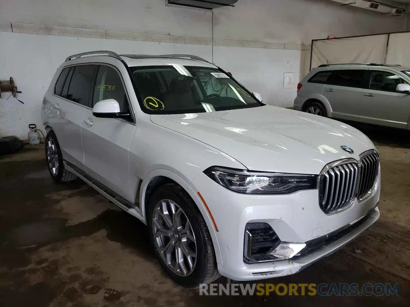 1 Photograph of a damaged car 5UXCW2C57KL081223 BMW X7 2019