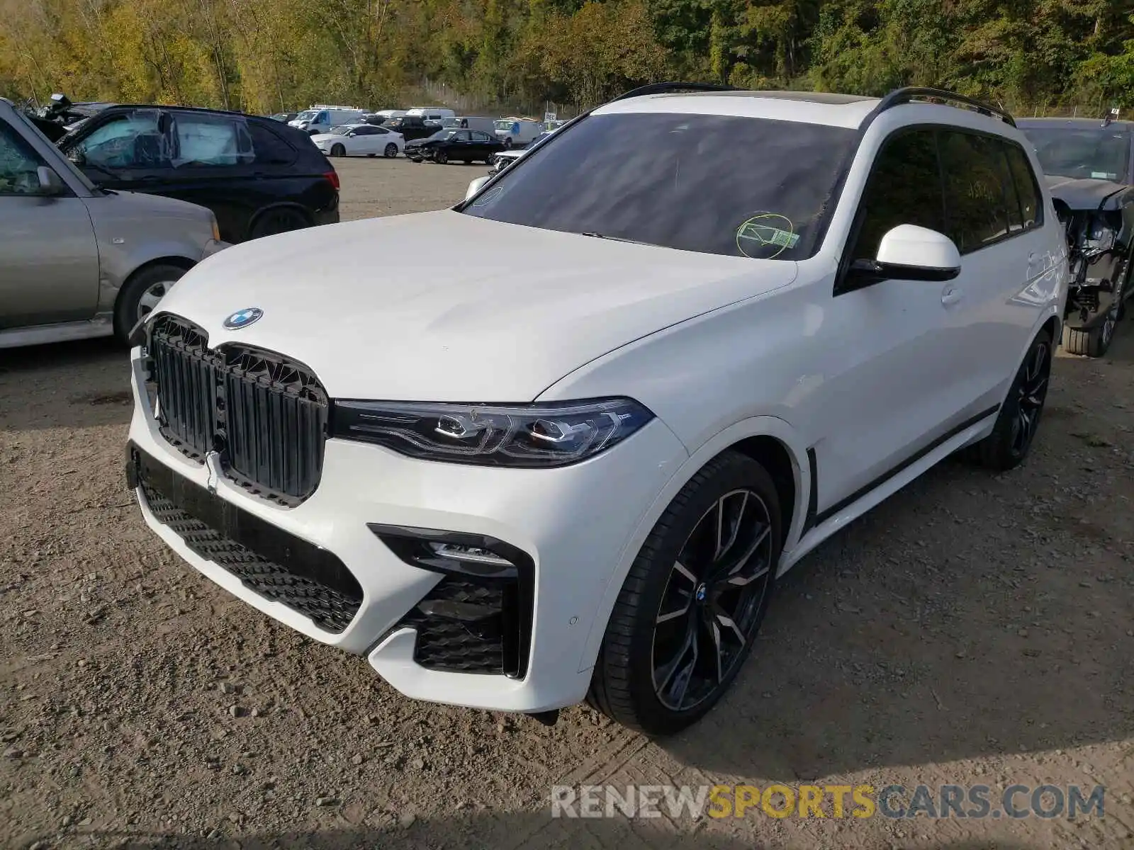 2 Photograph of a damaged car 5UXCW2C57KL083991 BMW X7 2019