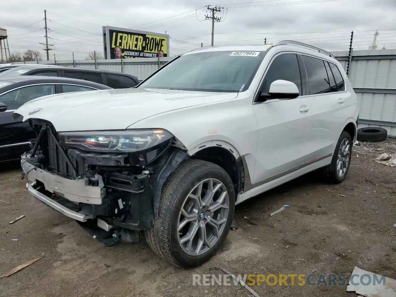 1 Photograph of a damaged car 5UXCW2C57KL088365 BMW X7 2019