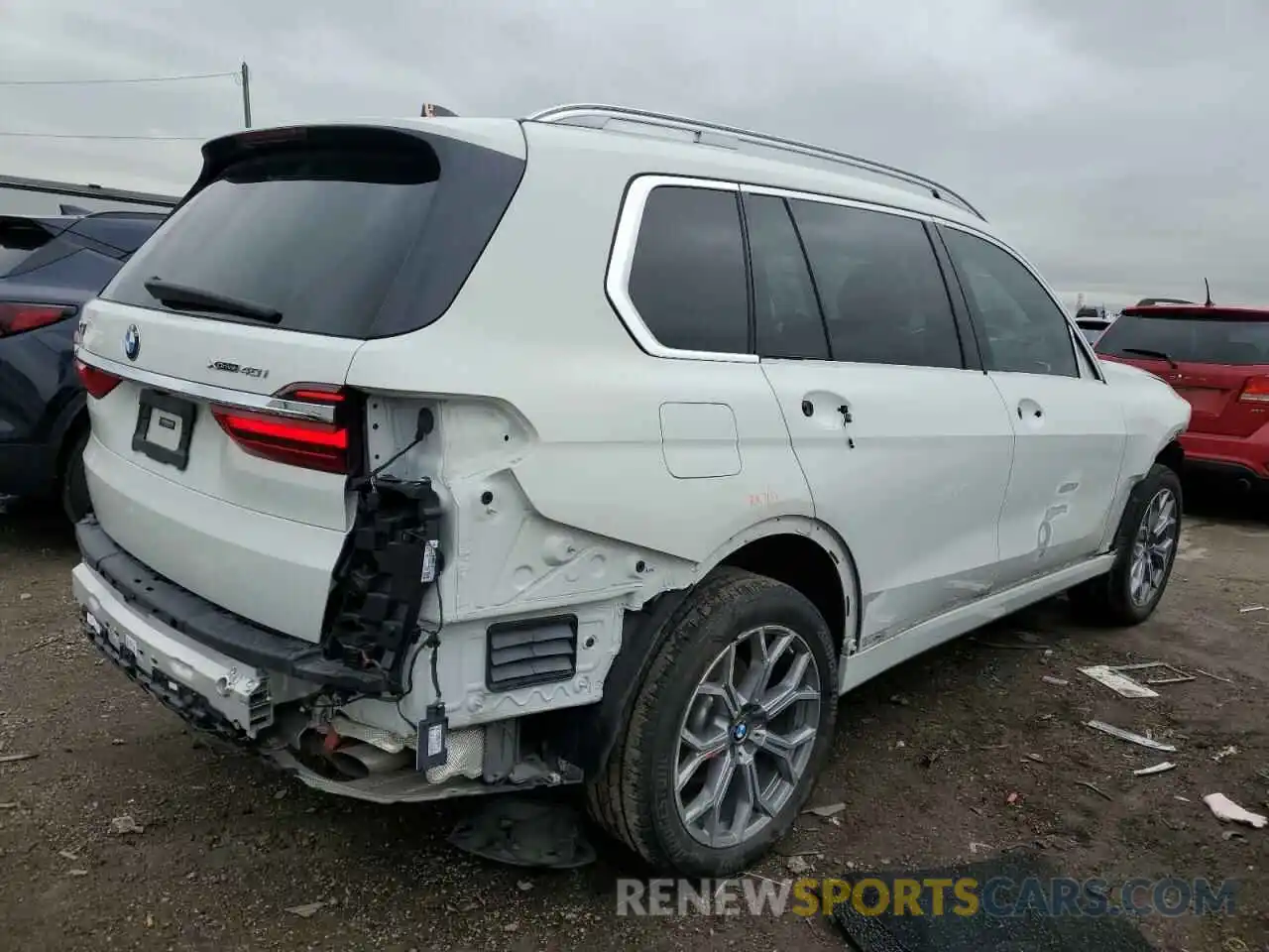 3 Photograph of a damaged car 5UXCW2C57KL088365 BMW X7 2019