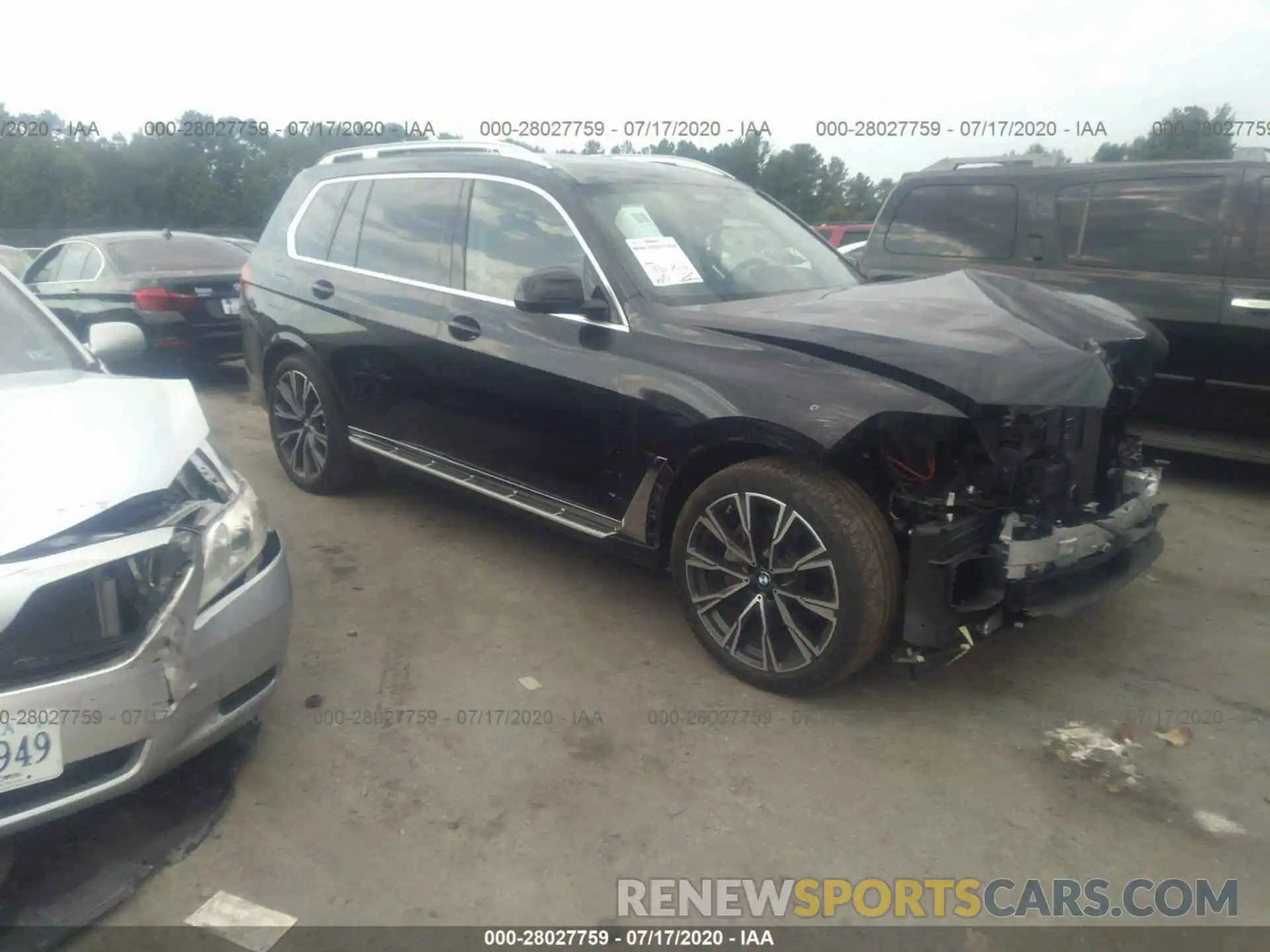 1 Photograph of a damaged car 5UXCW2C57KL088771 BMW X7 2019