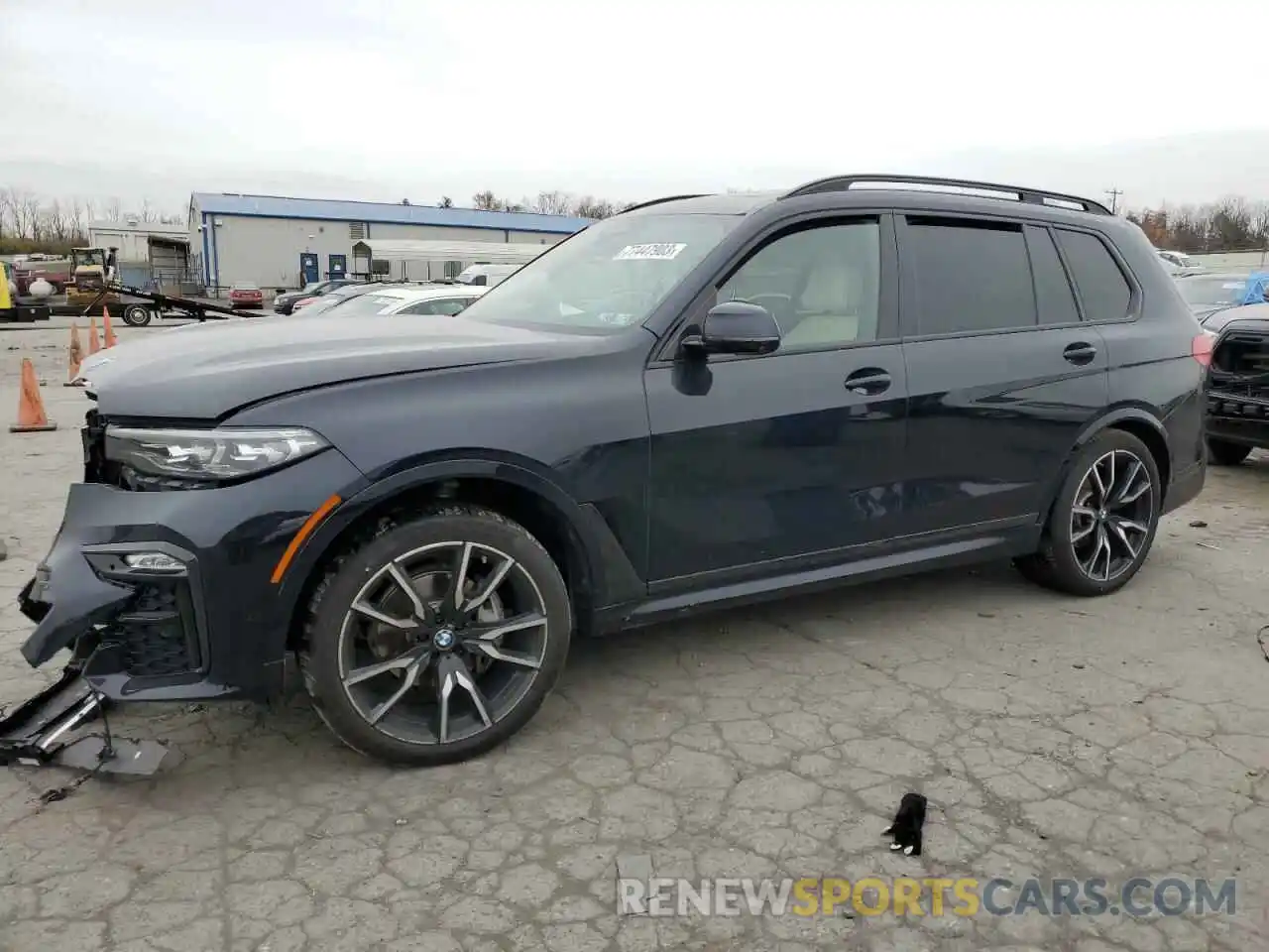 1 Photograph of a damaged car 5UXCW2C57KLB43965 BMW X7 2019