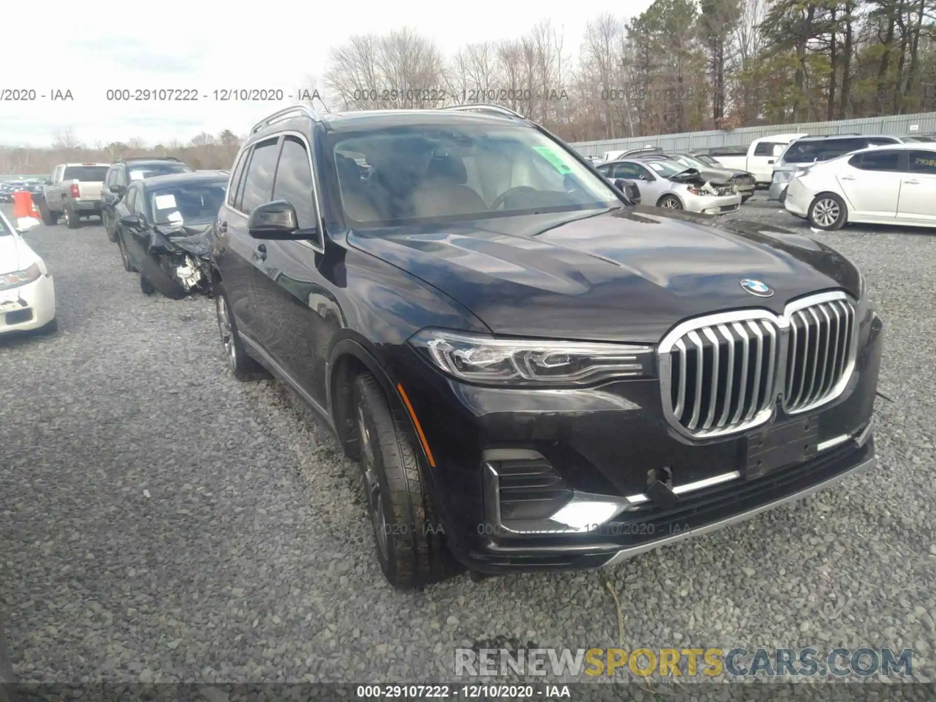 1 Photograph of a damaged car 5UXCW2C57KLB44131 BMW X7 2019