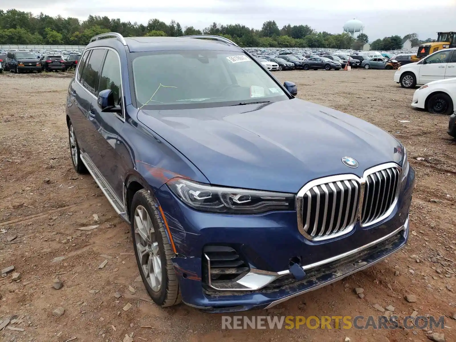 1 Photograph of a damaged car 5UXCW2C58KL087595 BMW X7 2019