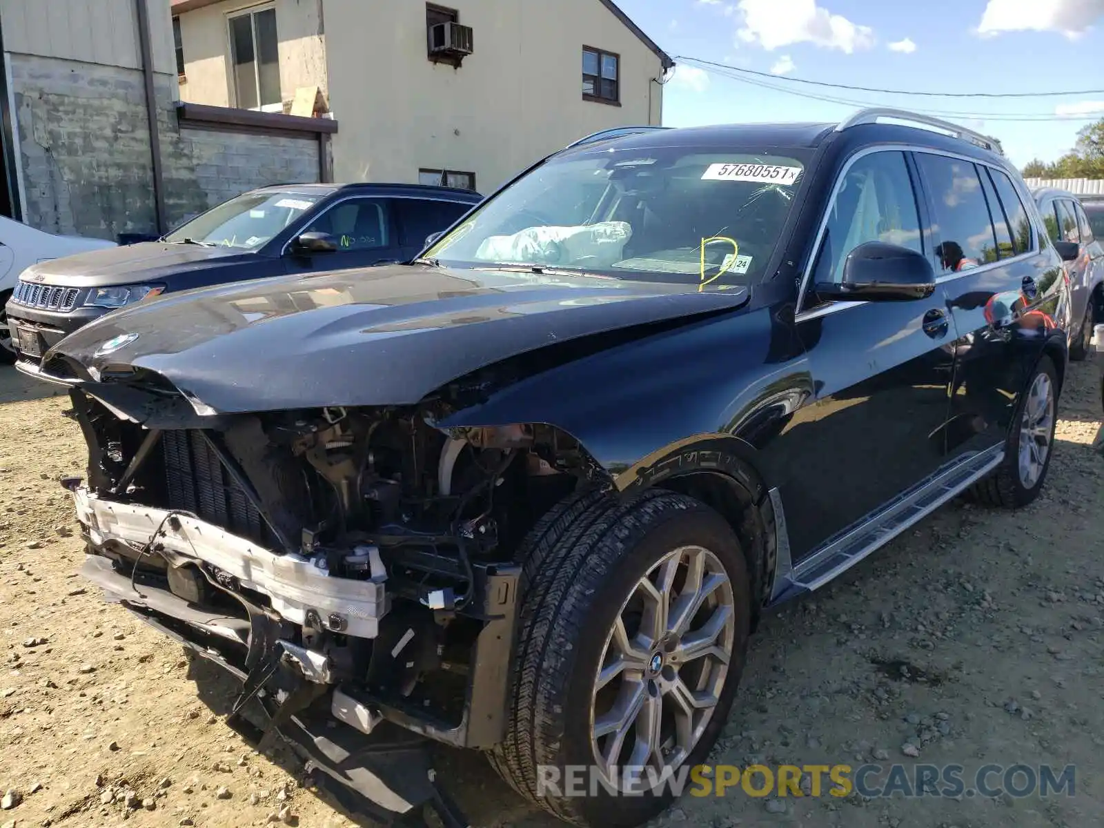 2 Photograph of a damaged car 5UXCW2C58KLB43862 BMW X7 2019