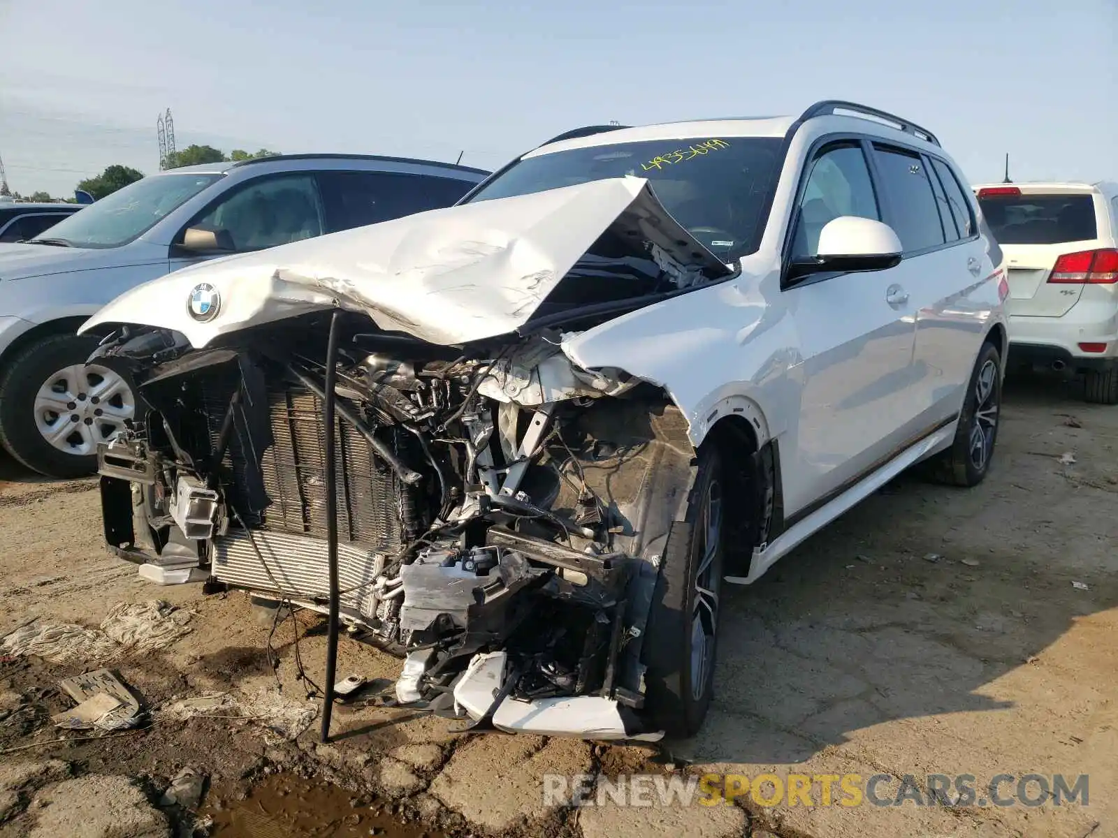 2 Фотография поврежденного автомобиля 5UXCW2C59KL081191 BMW X7 2019