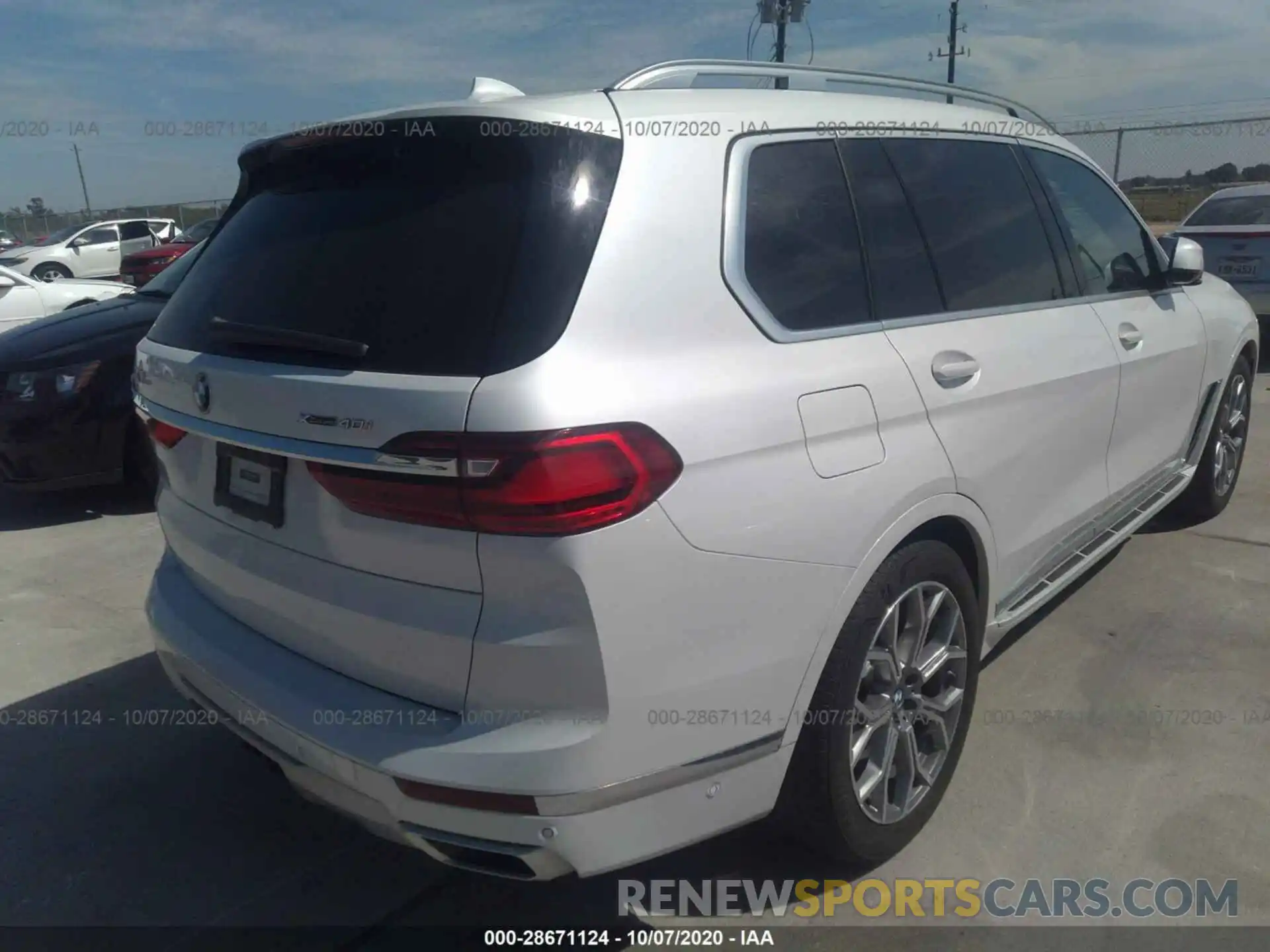 4 Фотография поврежденного автомобиля 5UXCW2C59KL084799 BMW X7 2019