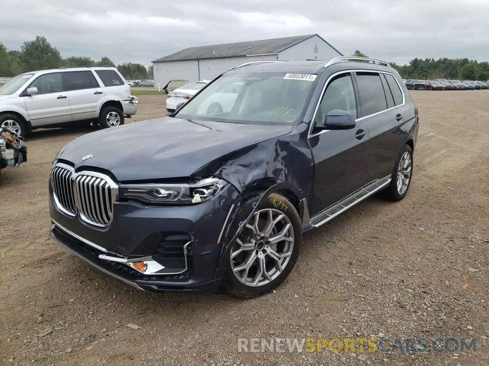 2 Фотография поврежденного автомобиля 5UXCW2C5XKL080891 BMW X7 2019