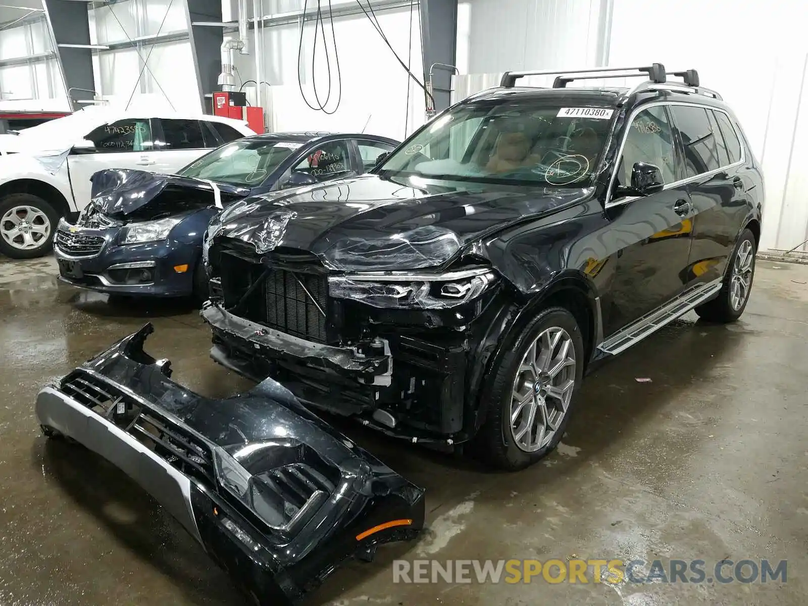 2 Фотография поврежденного автомобиля 5UXCW2C5XKL081491 BMW X7 2019