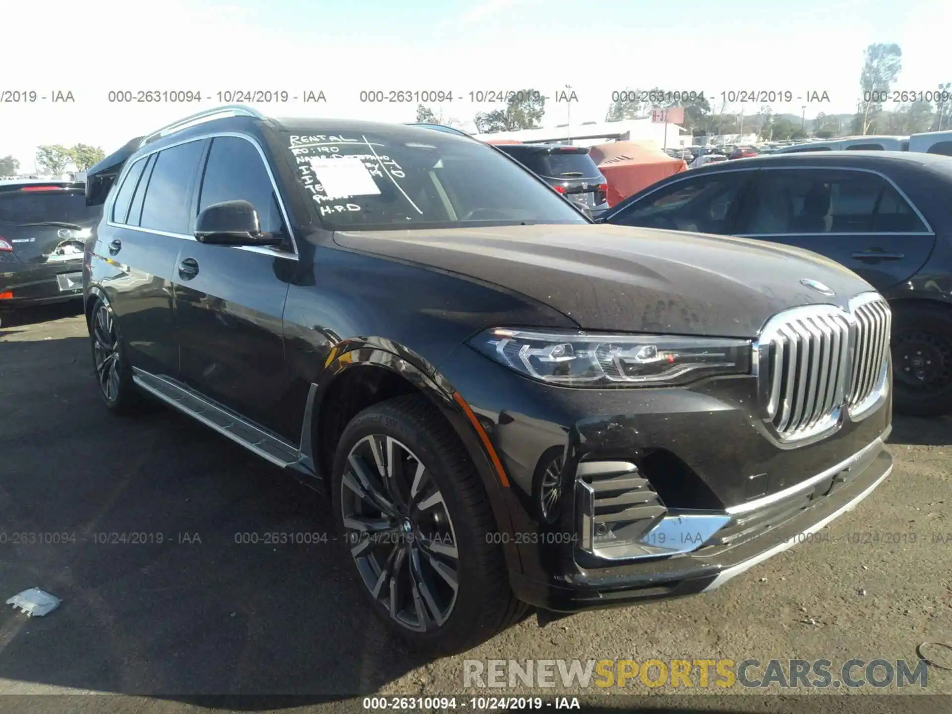 1 Photograph of a damaged car 5UXCW2C5XKL085234 BMW X7 2019