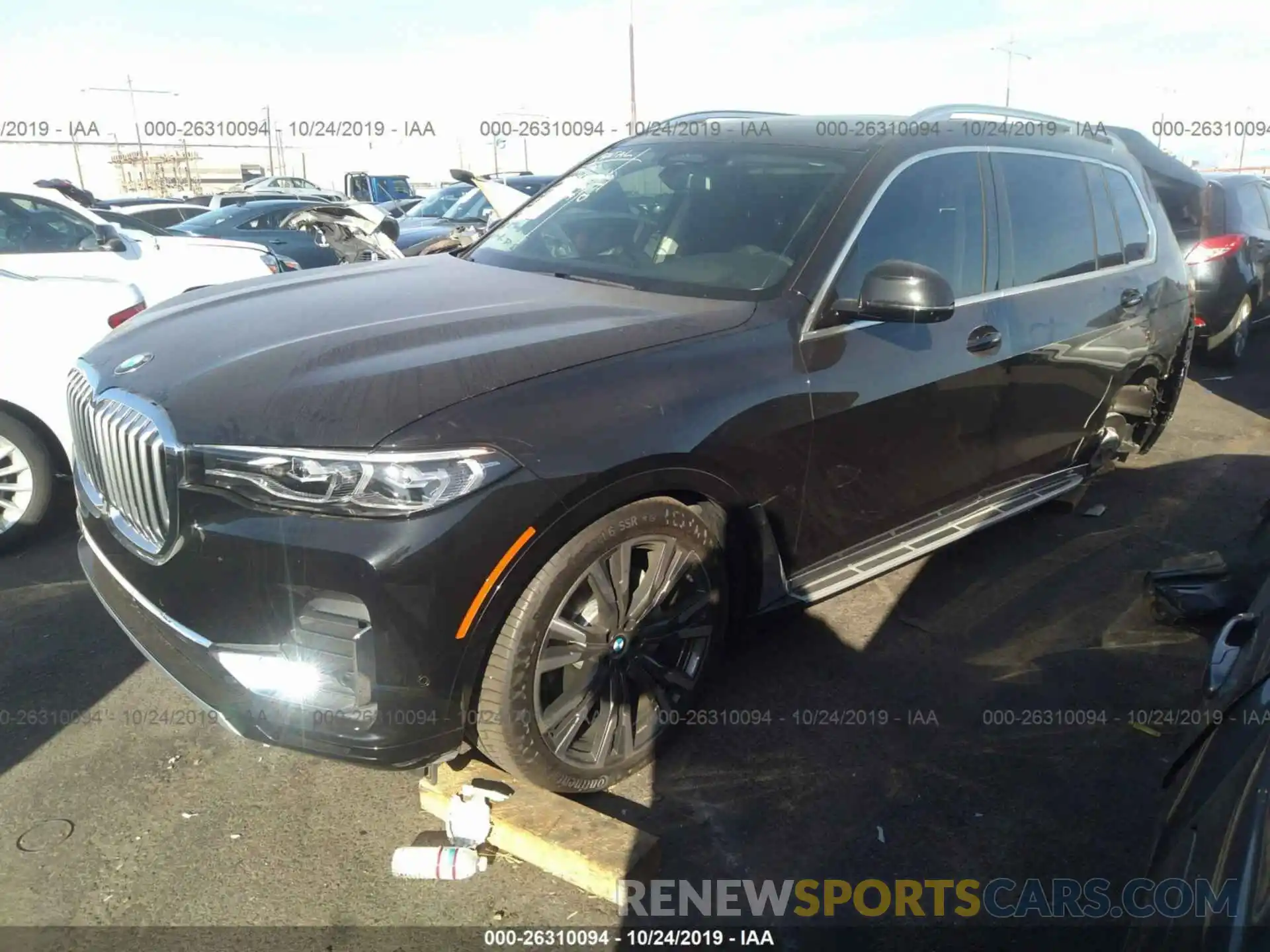 2 Фотография поврежденного автомобиля 5UXCW2C5XKL085234 BMW X7 2019