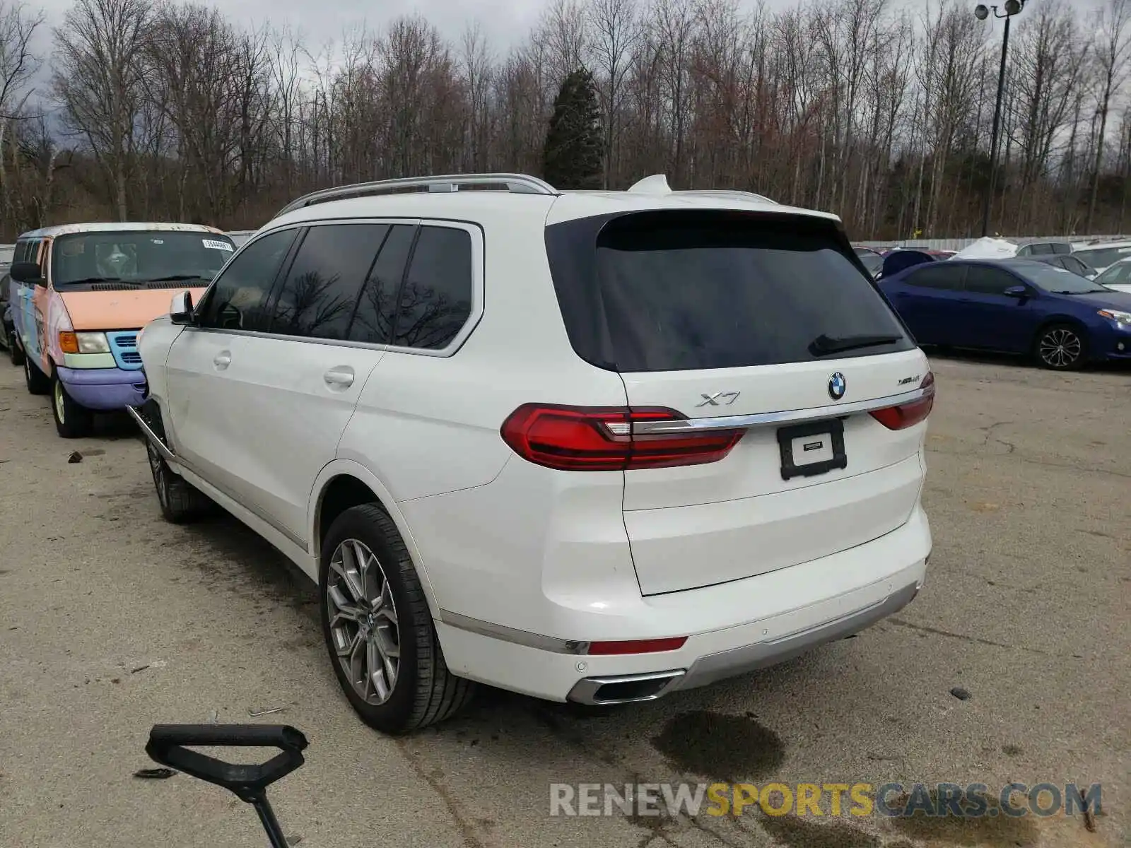 3 Фотография поврежденного автомобиля 5UXCW2C5XKL089574 BMW X7 2019