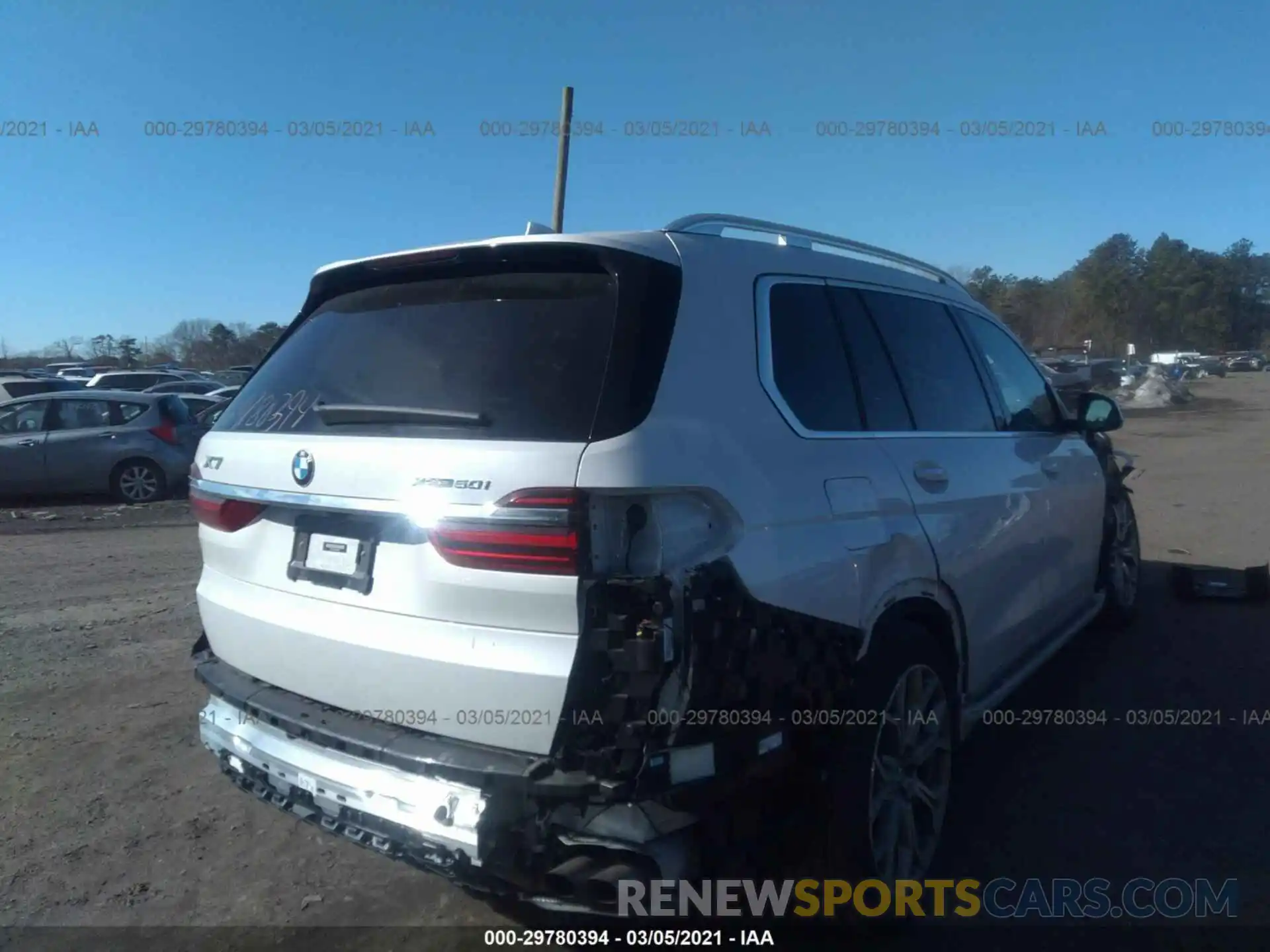 4 Фотография поврежденного автомобиля 5UXCX4C51KLS35935 BMW X7 2019