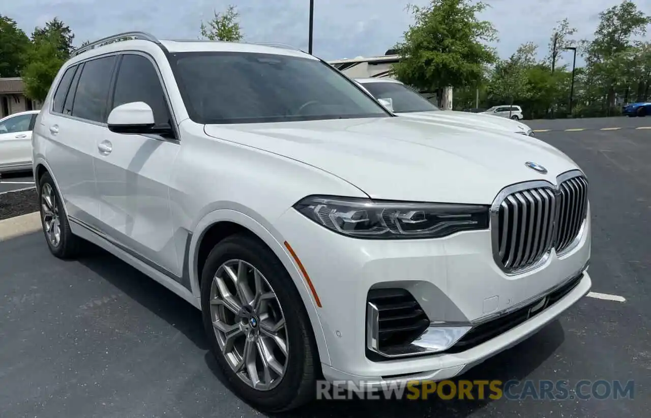 1 Photograph of a damaged car 5UXCX4C51KLS36292 BMW X7 2019