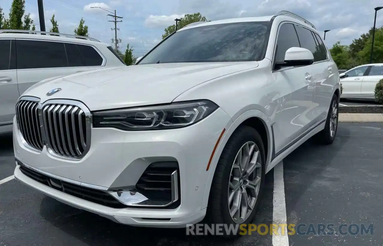 2 Photograph of a damaged car 5UXCX4C51KLS36292 BMW X7 2019