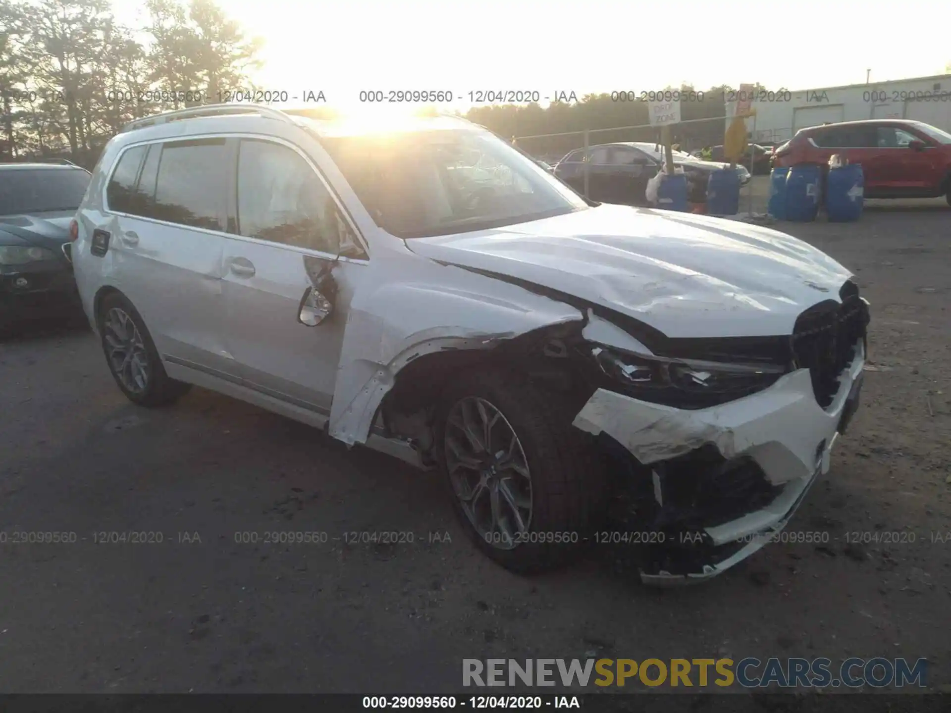 1 Photograph of a damaged car 5UXCX4C51KLS38222 BMW X7 2019