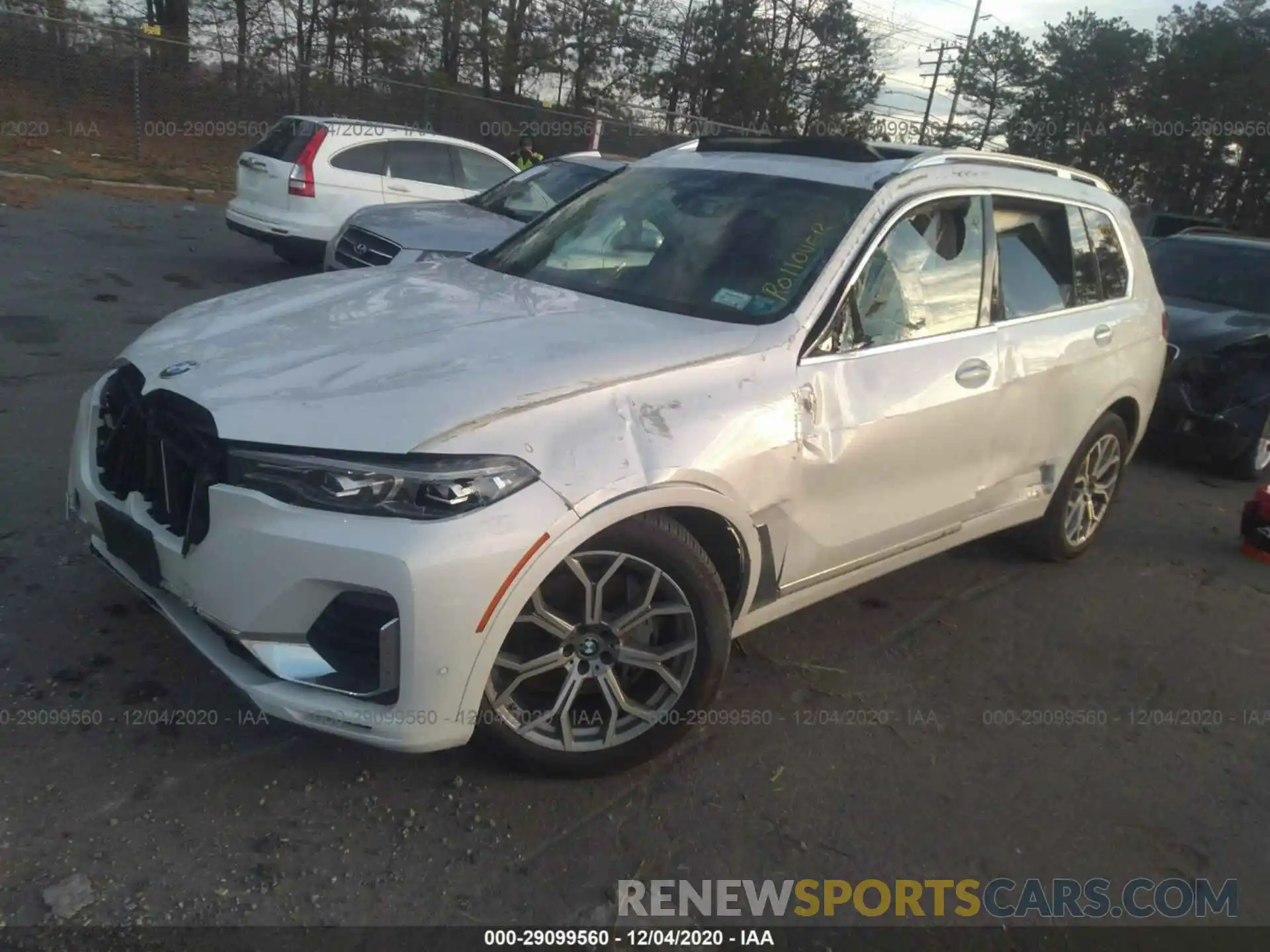 2 Photograph of a damaged car 5UXCX4C51KLS38222 BMW X7 2019