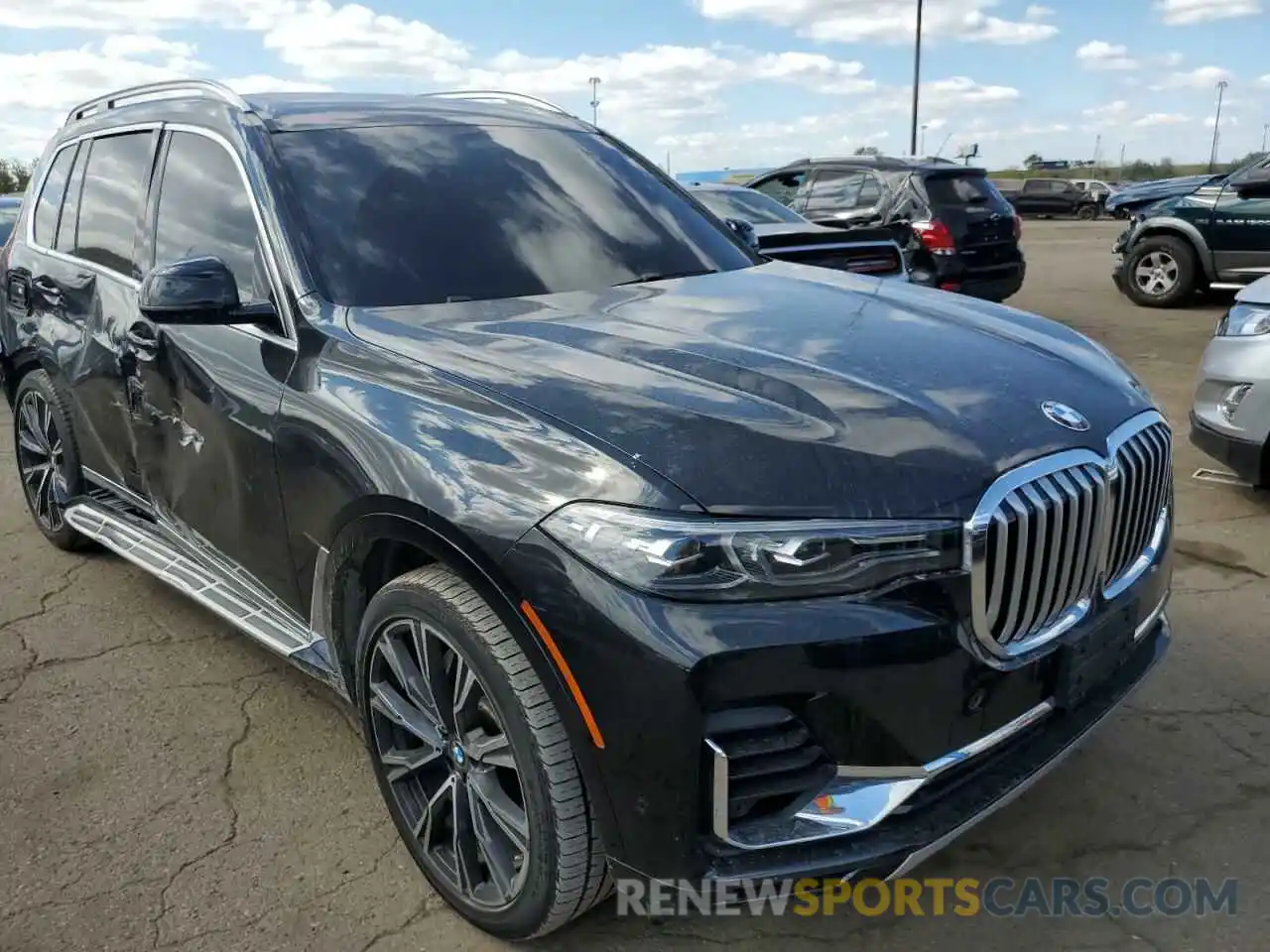 1 Фотография поврежденного автомобиля 5UXCX4C51KLS38303 BMW X7 2019