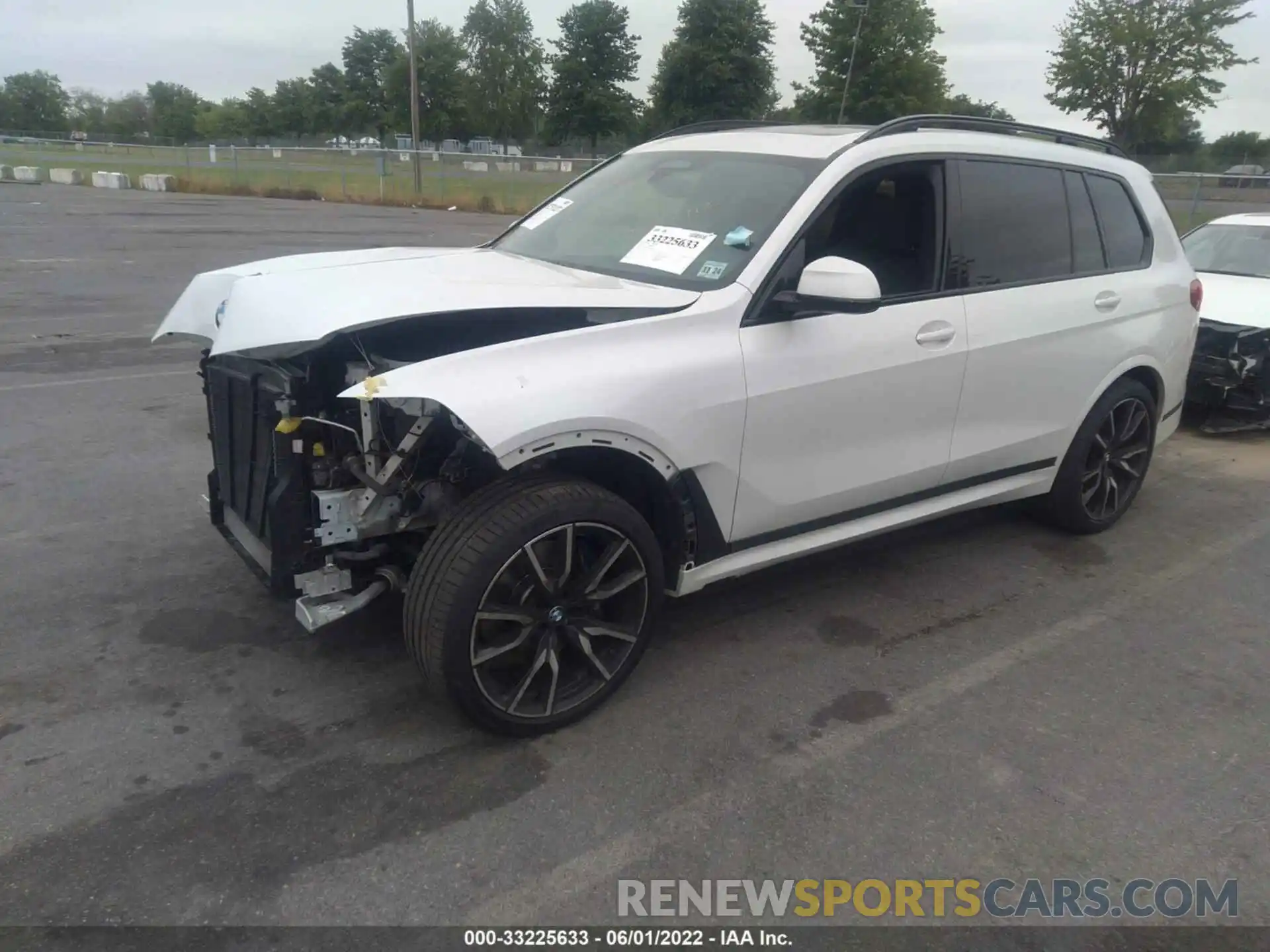 2 Photograph of a damaged car 5UXCX4C52KLS36639 BMW X7 2019