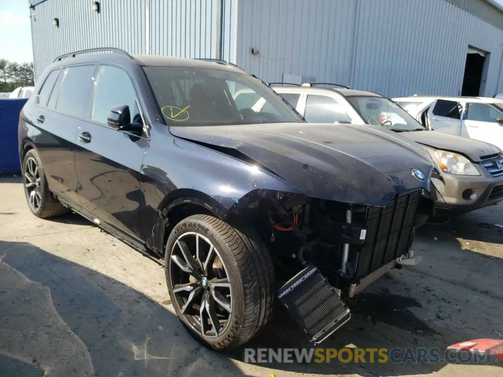 1 Фотография поврежденного автомобиля 5UXCX4C53KLB39632 BMW X7 2019