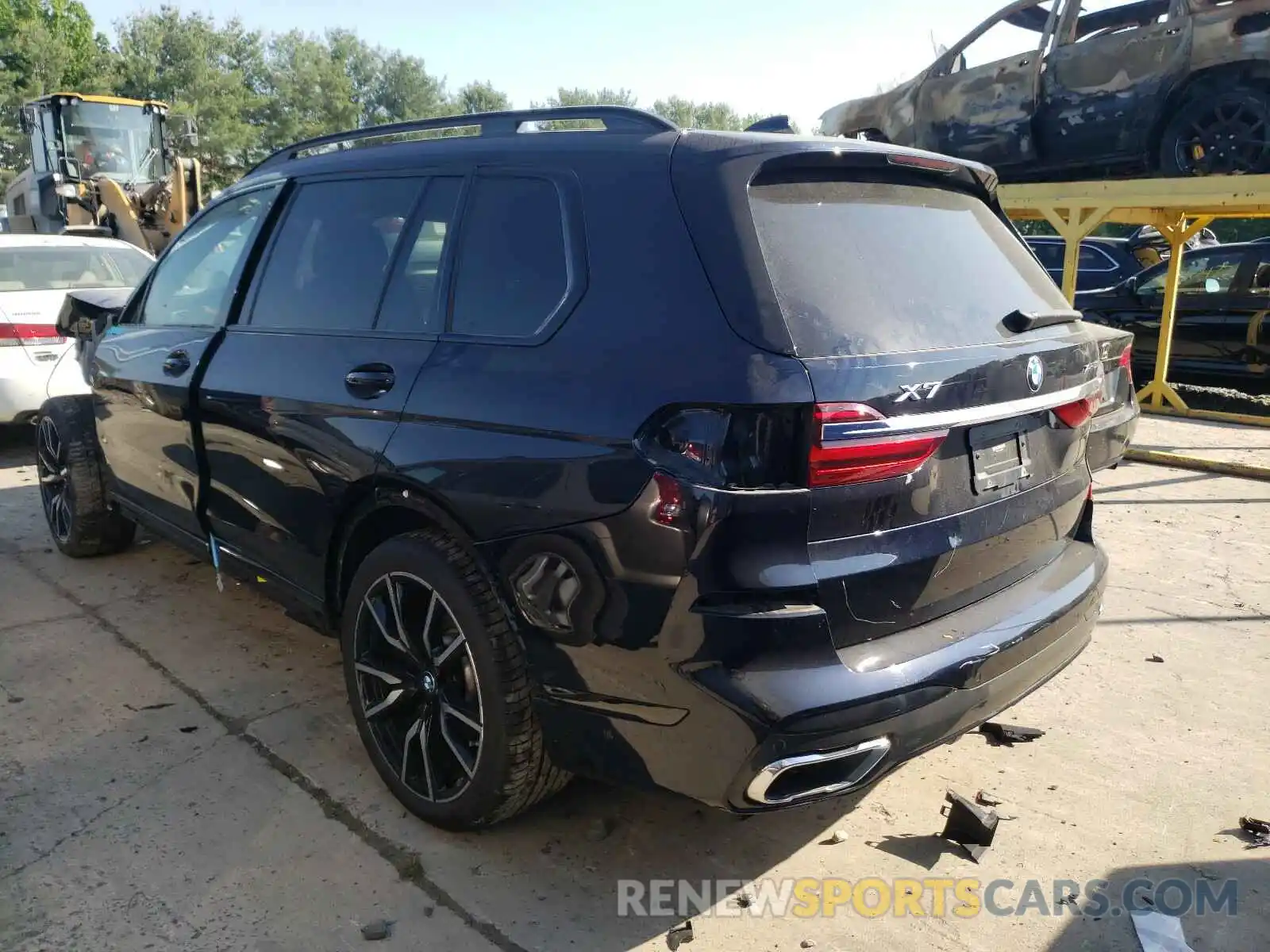 3 Фотография поврежденного автомобиля 5UXCX4C53KLB39632 BMW X7 2019