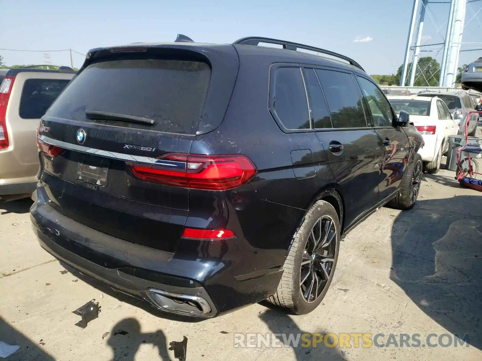 4 Фотография поврежденного автомобиля 5UXCX4C53KLB39632 BMW X7 2019