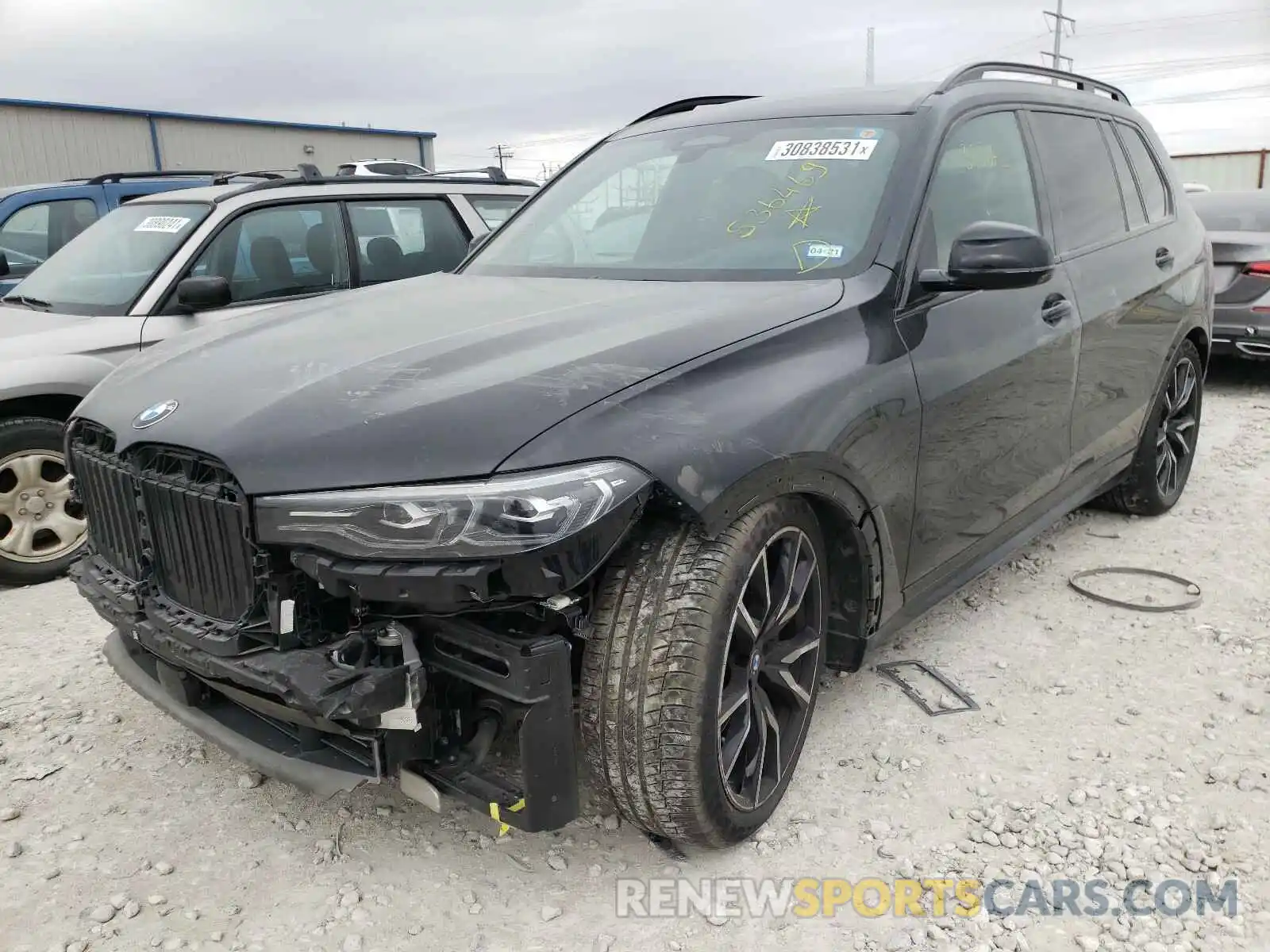 2 Photograph of a damaged car 5UXCX4C53KLS36469 BMW X7 2019
