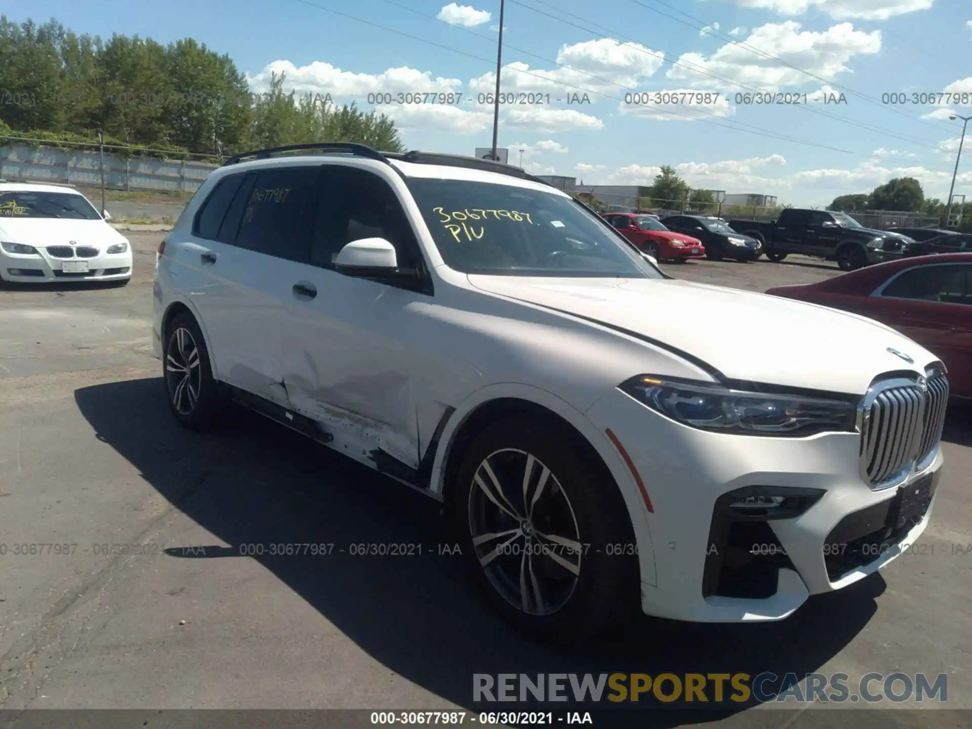 6 Photograph of a damaged car 5UXCX4C53KLS36567 BMW X7 2019