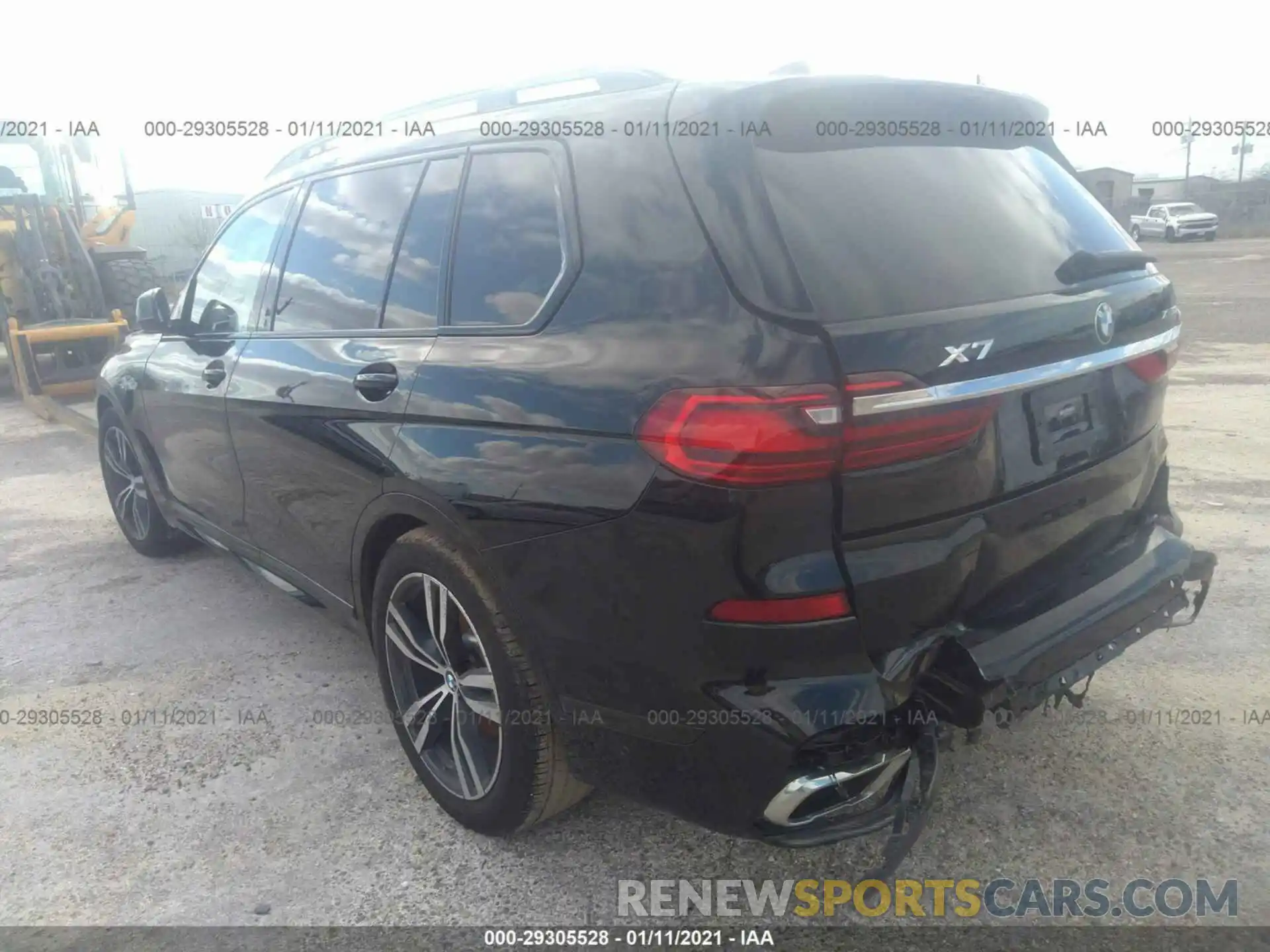 3 Фотография поврежденного автомобиля 5UXCX4C53KLS37833 BMW X7 2019