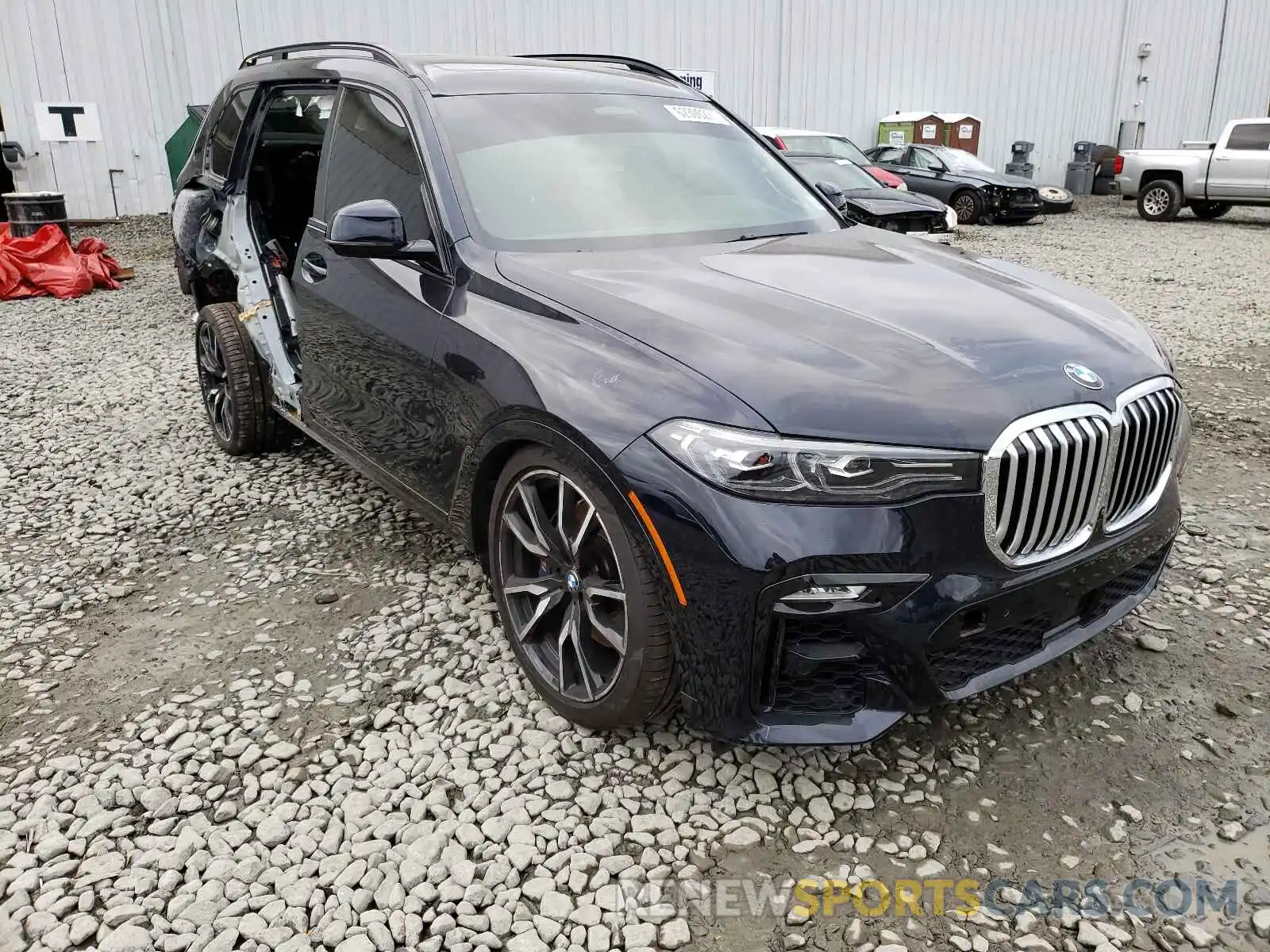 1 Photograph of a damaged car 5UXCX4C54KLB39705 BMW X7 2019