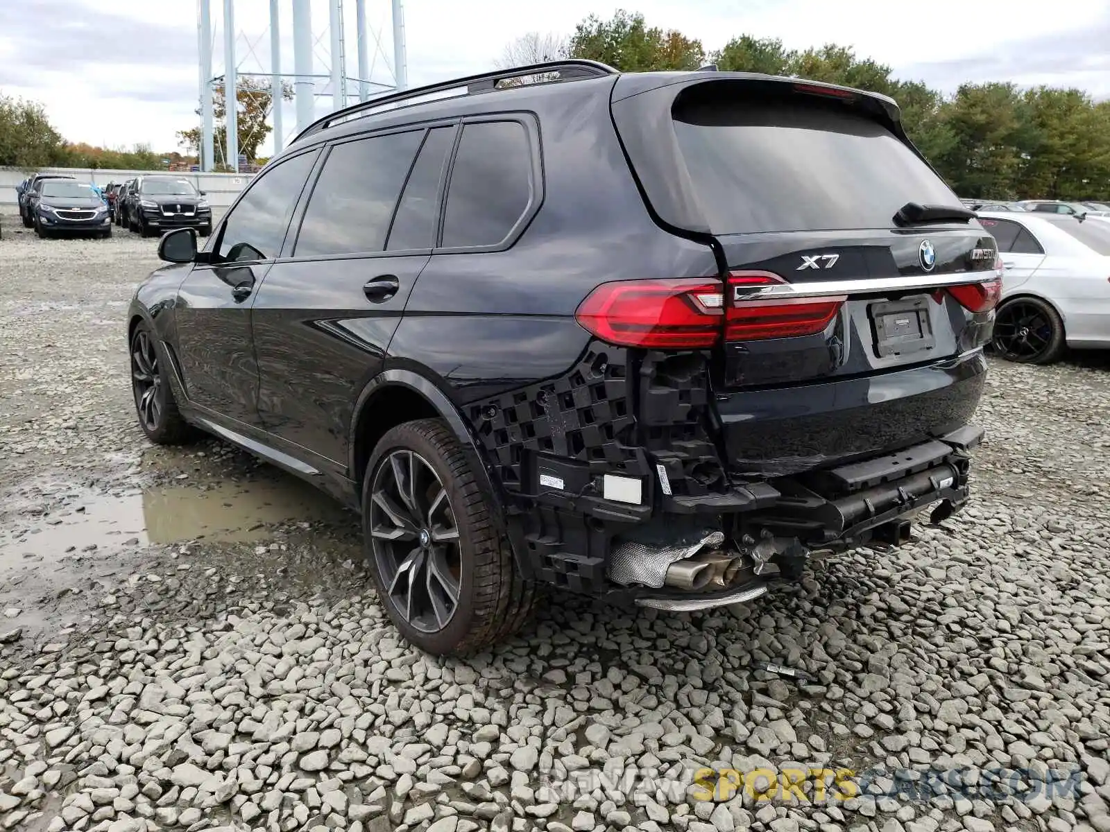 3 Фотография поврежденного автомобиля 5UXCX4C54KLB39705 BMW X7 2019