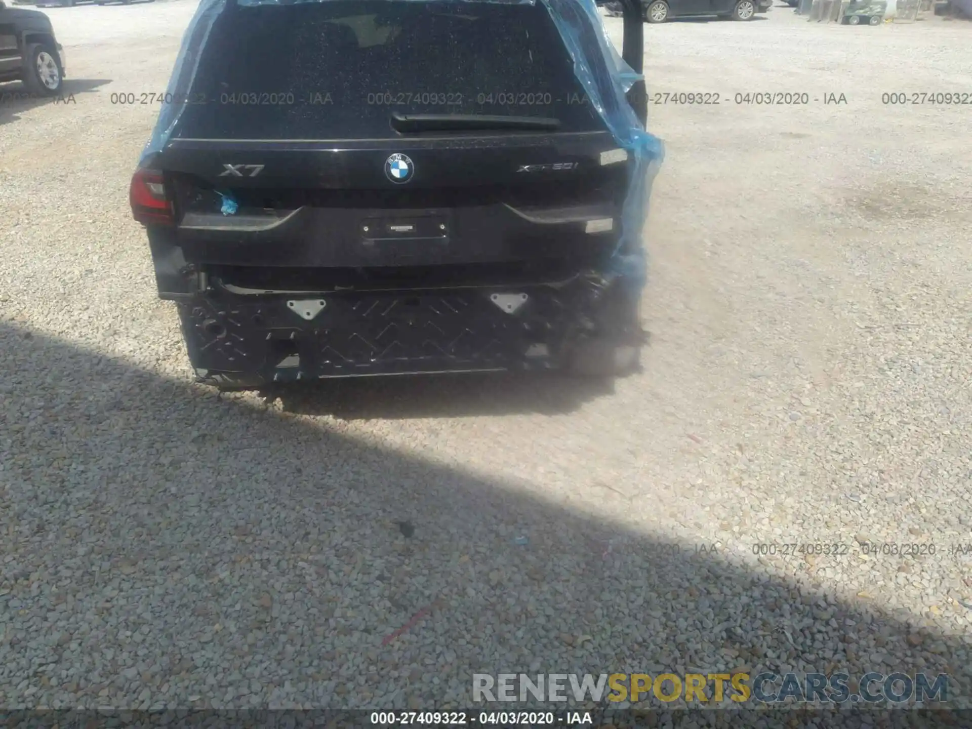 6 Photograph of a damaged car 5UXCX4C54KLB40143 BMW X7 2019