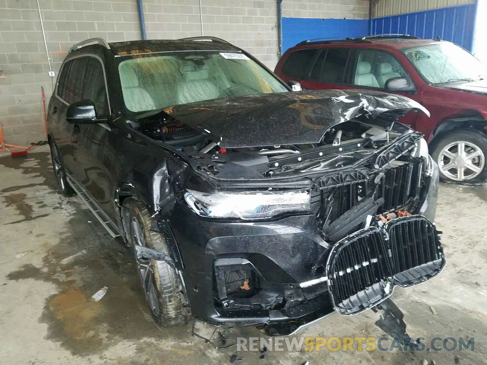 1 Photograph of a damaged car 5UXCX4C55KLS35839 BMW X7 2019
