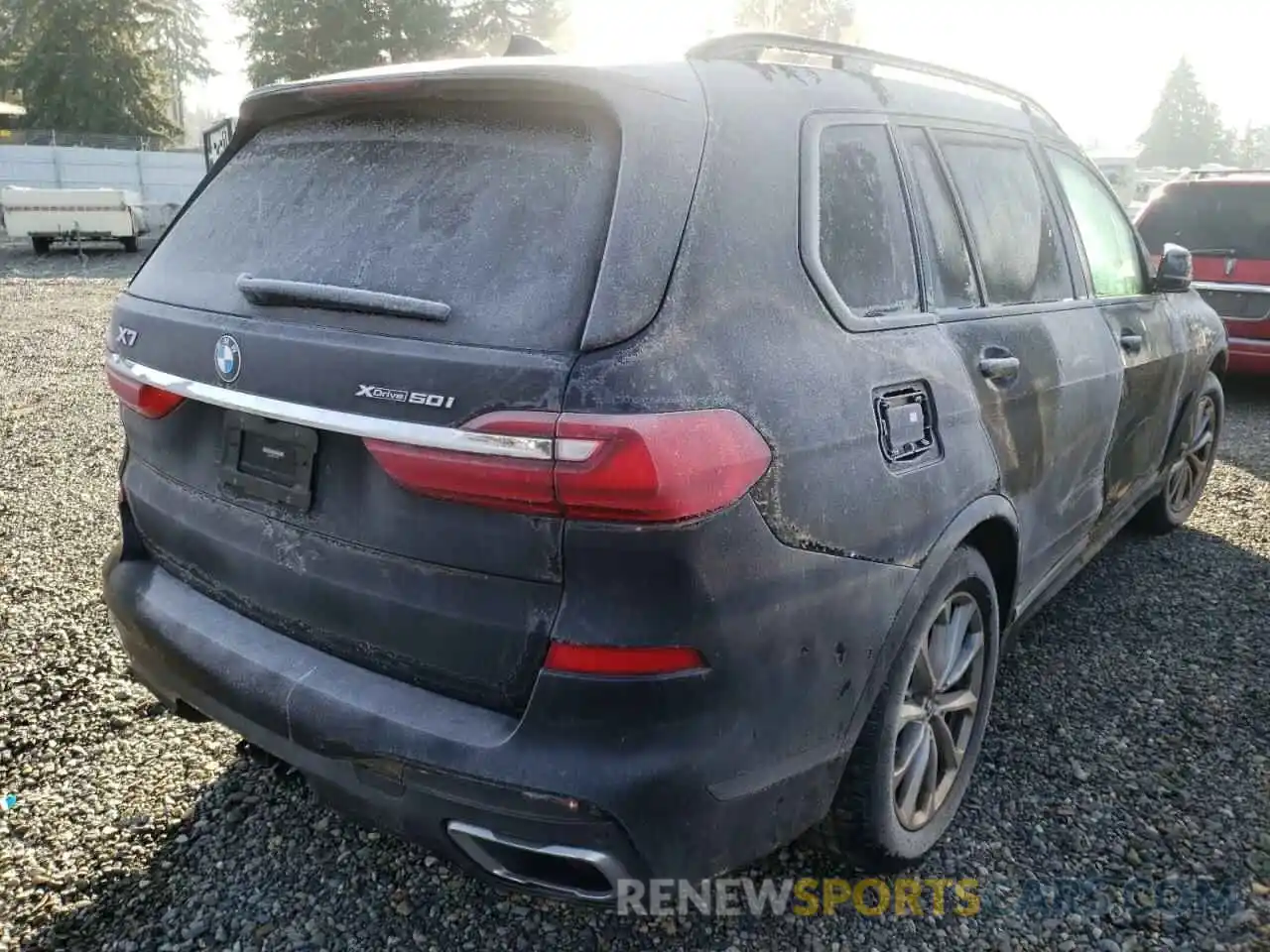 4 Фотография поврежденного автомобиля 5UXCX4C55KLS36652 BMW X7 2019