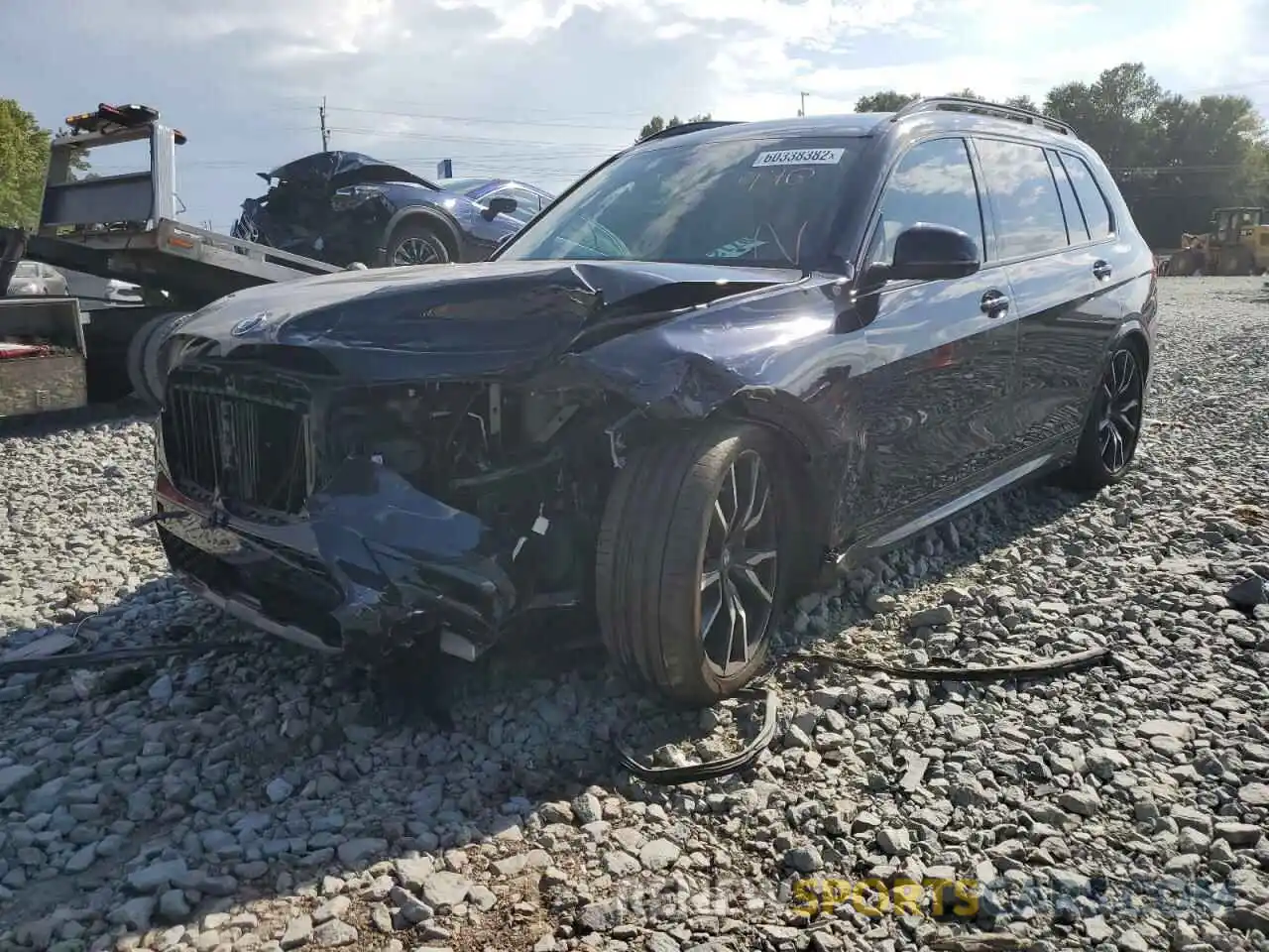 2 Photograph of a damaged car 5UXCX4C56KLS36207 BMW X7 2019