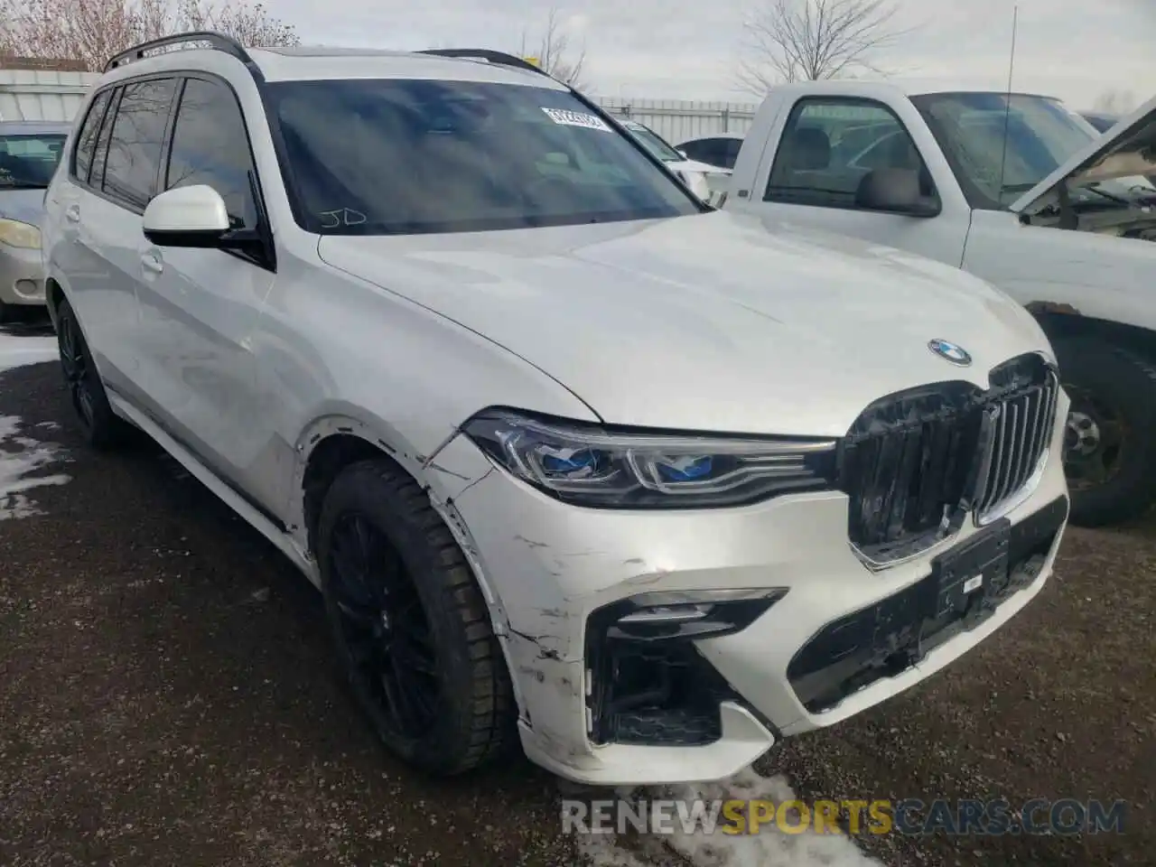 1 Photograph of a damaged car 5UXCX4C56KLS38751 BMW X7 2019