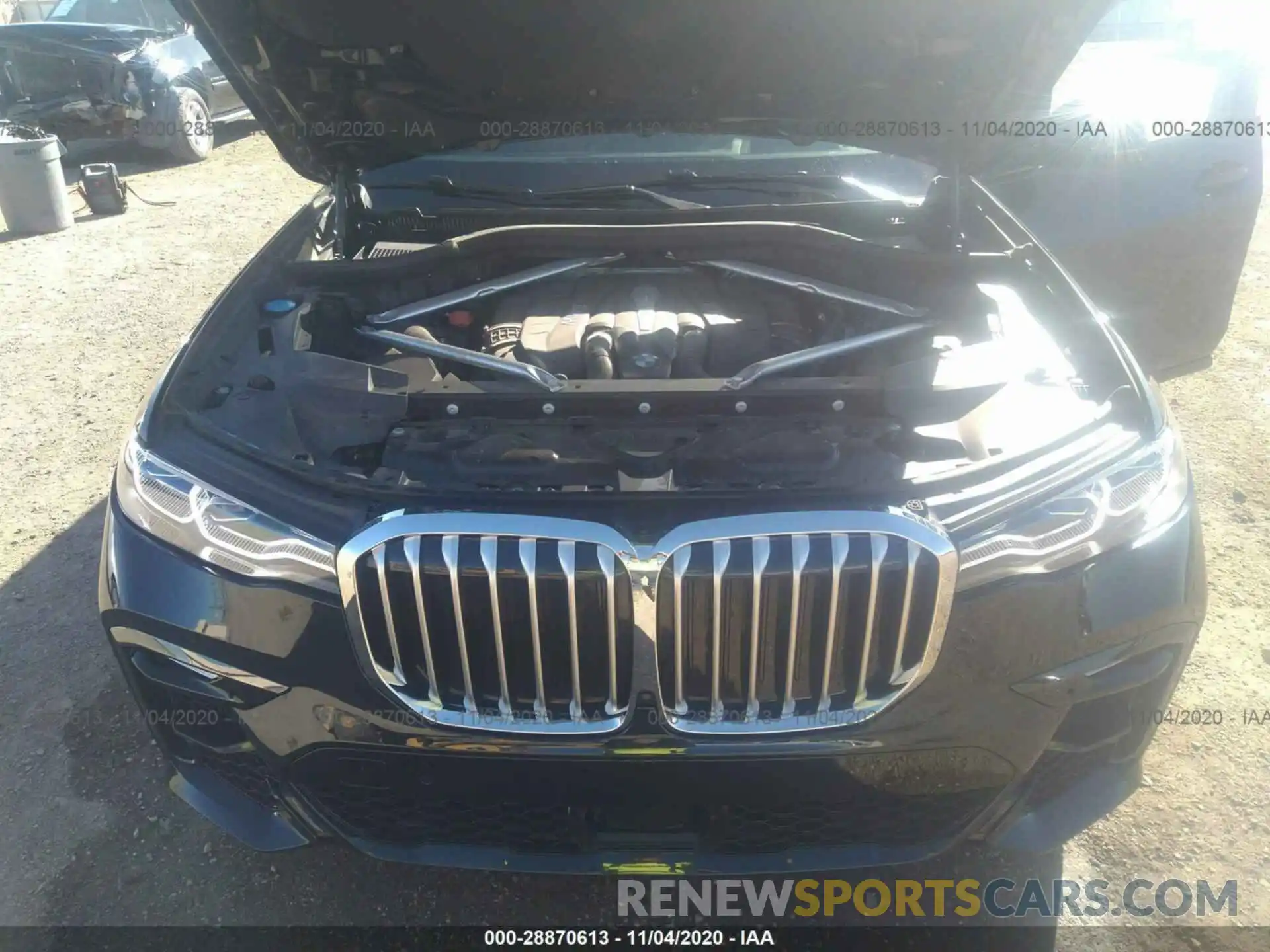 10 Фотография поврежденного автомобиля 5UXCX4C57KLB39648 BMW X7 2019