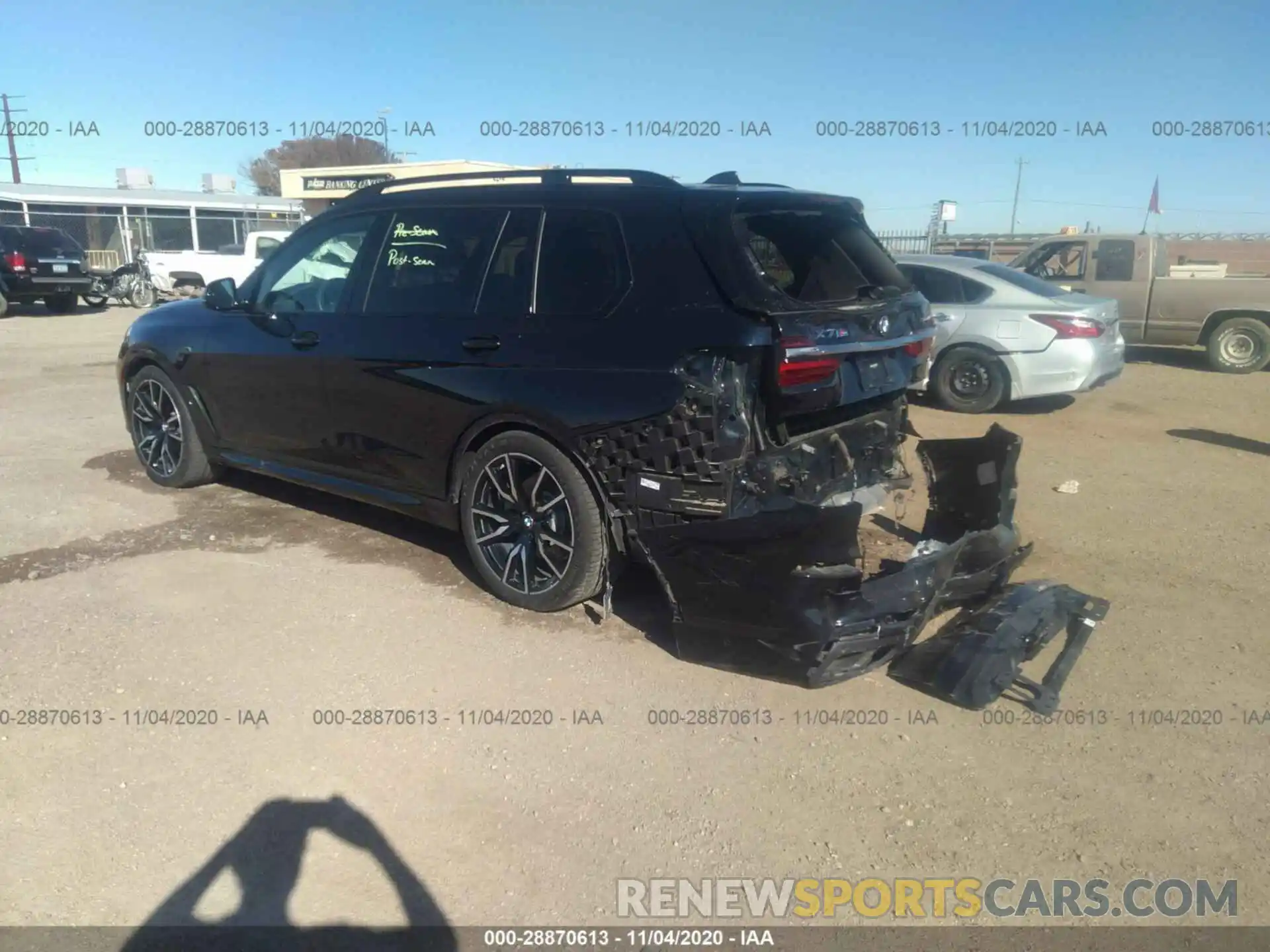 3 Фотография поврежденного автомобиля 5UXCX4C57KLB39648 BMW X7 2019