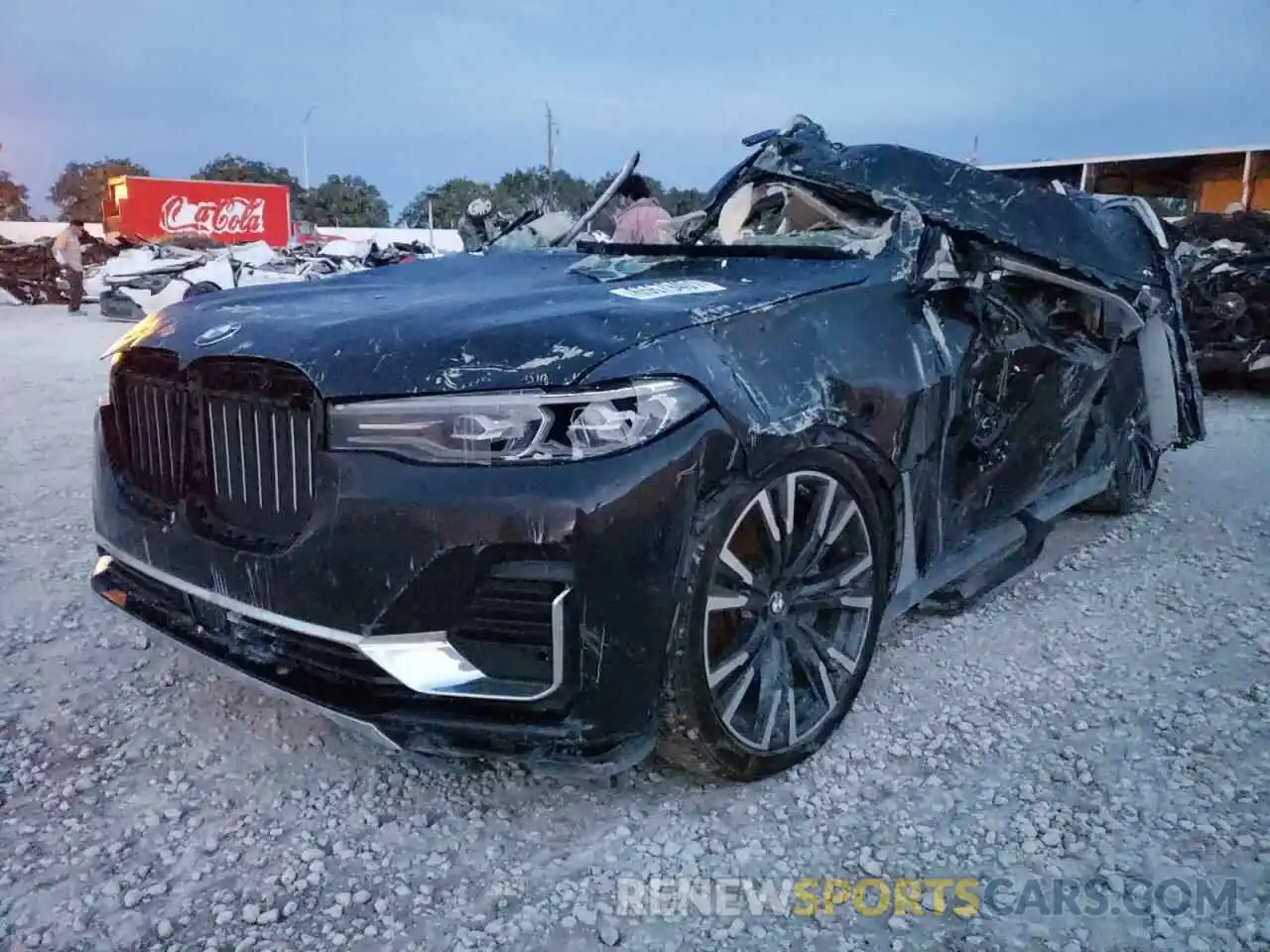 2 Фотография поврежденного автомобиля 5UXCX4C57KLS36264 BMW X7 2019