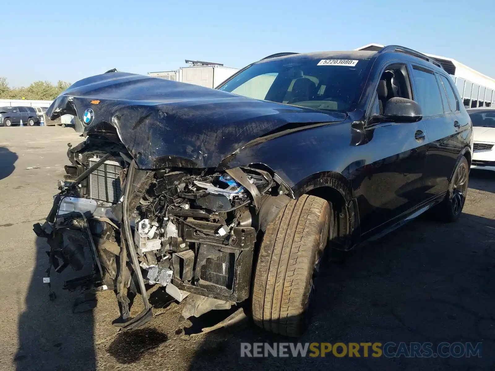 2 Photograph of a damaged car 5UXCX4C57KLS36801 BMW X7 2019