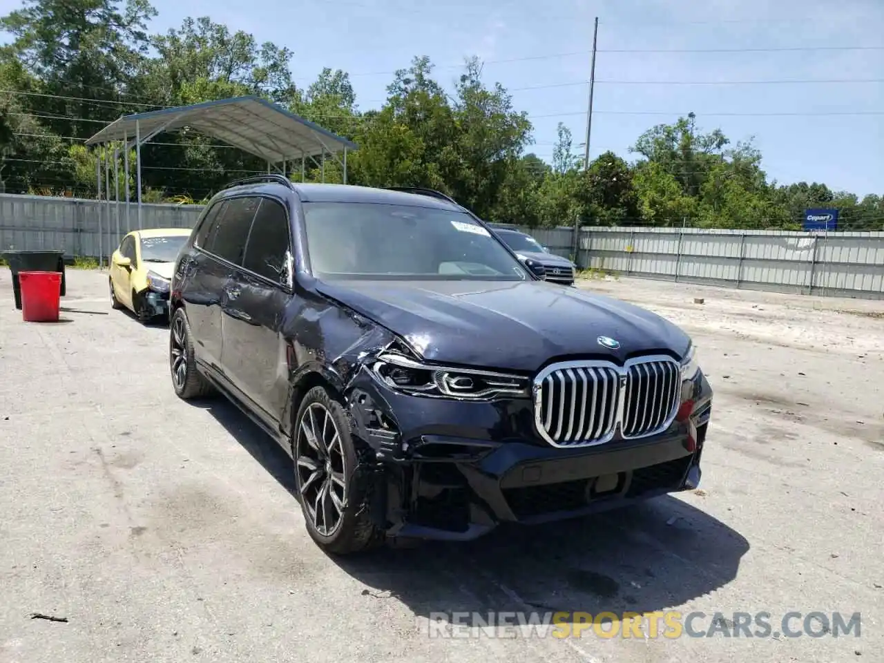 1 Фотография поврежденного автомобиля 5UXCX4C57KLS37429 BMW X7 2019