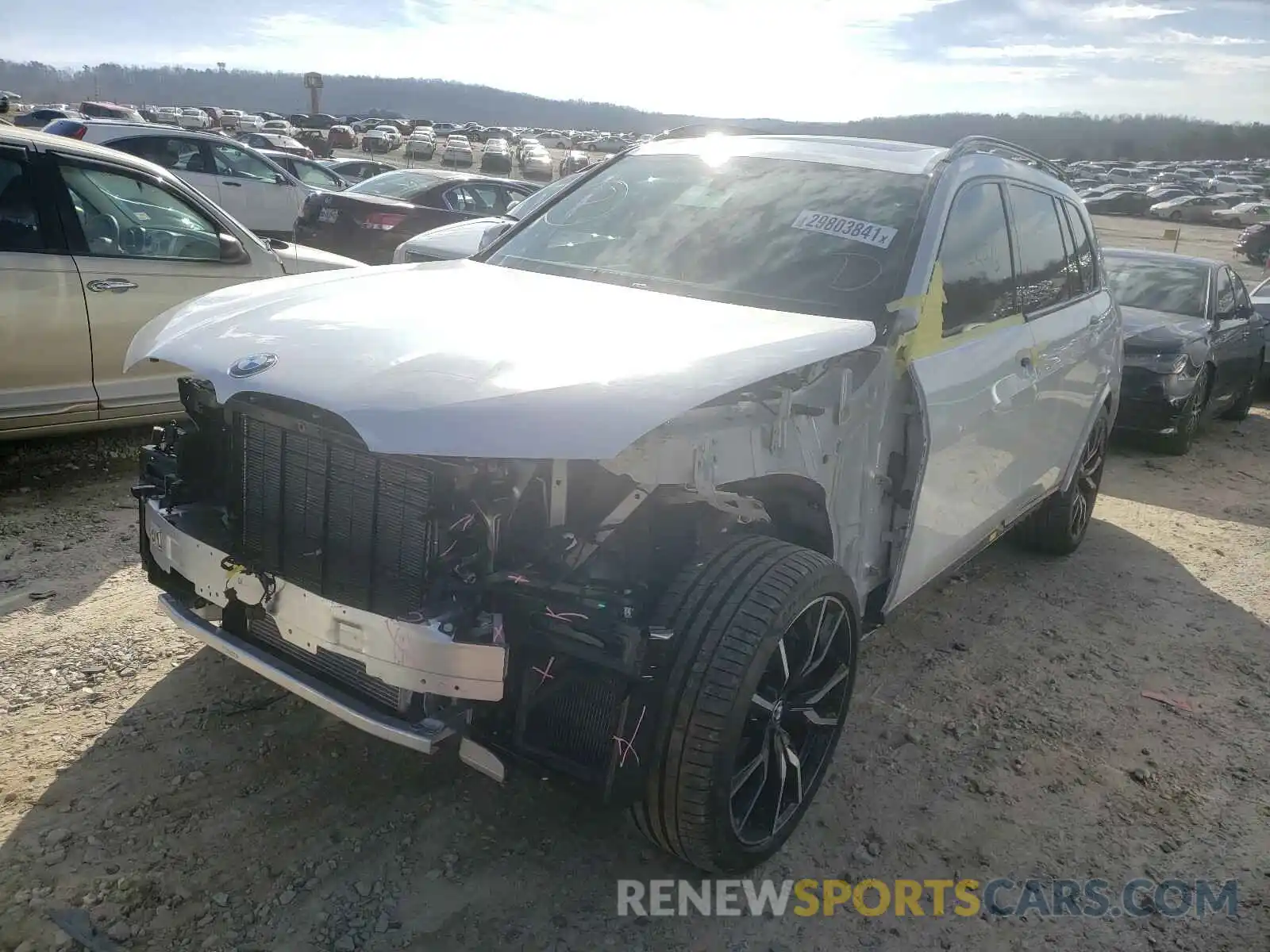 2 Photograph of a damaged car 5UXCX4C57KLS37673 BMW X7 2019