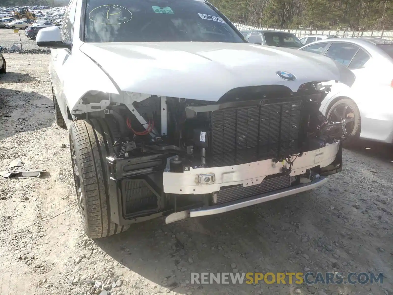 9 Фотография поврежденного автомобиля 5UXCX4C57KLS37673 BMW X7 2019