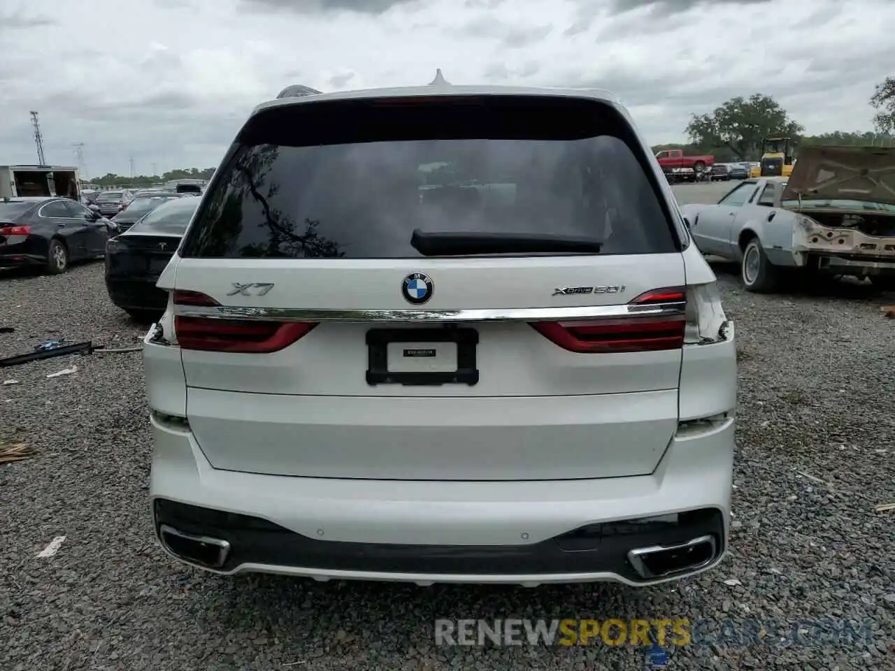 6 Фотография поврежденного автомобиля 5UXCX4C57KLS38158 BMW X7 2019