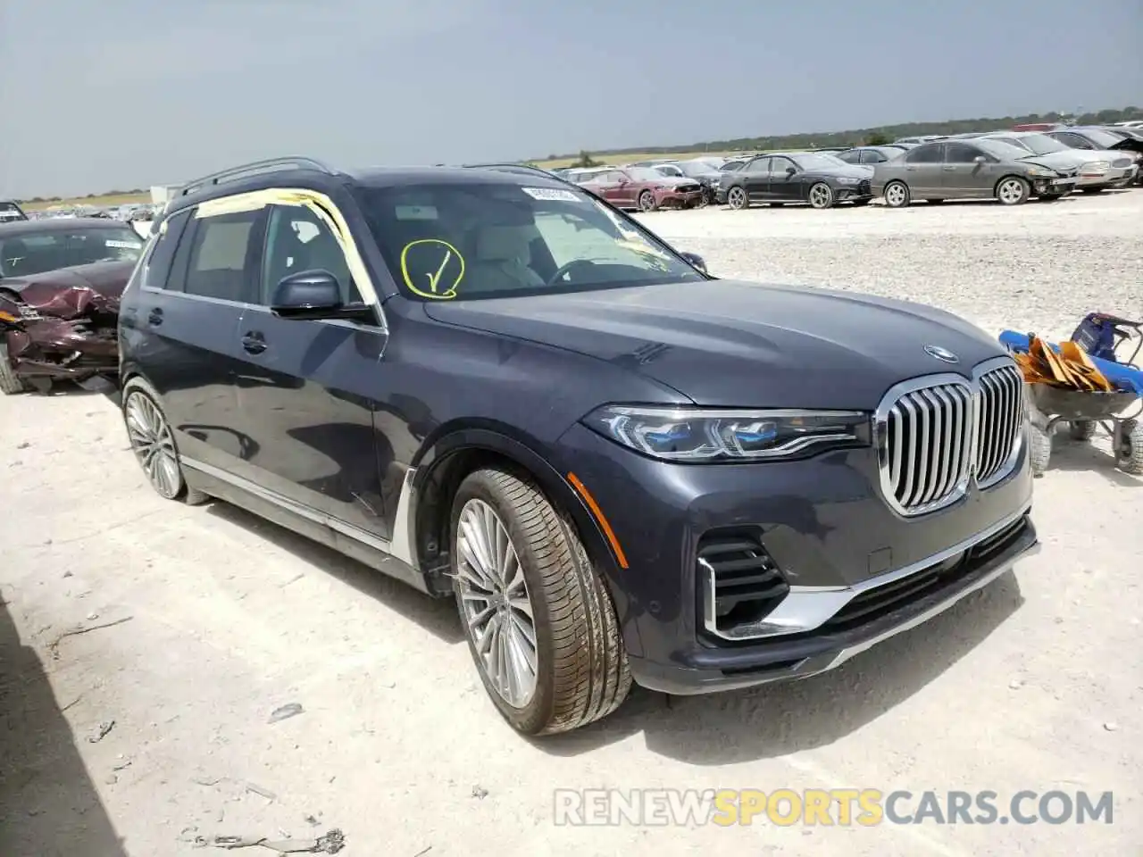 1 Photograph of a damaged car 5UXCX4C58KLB39920 BMW X7 2019