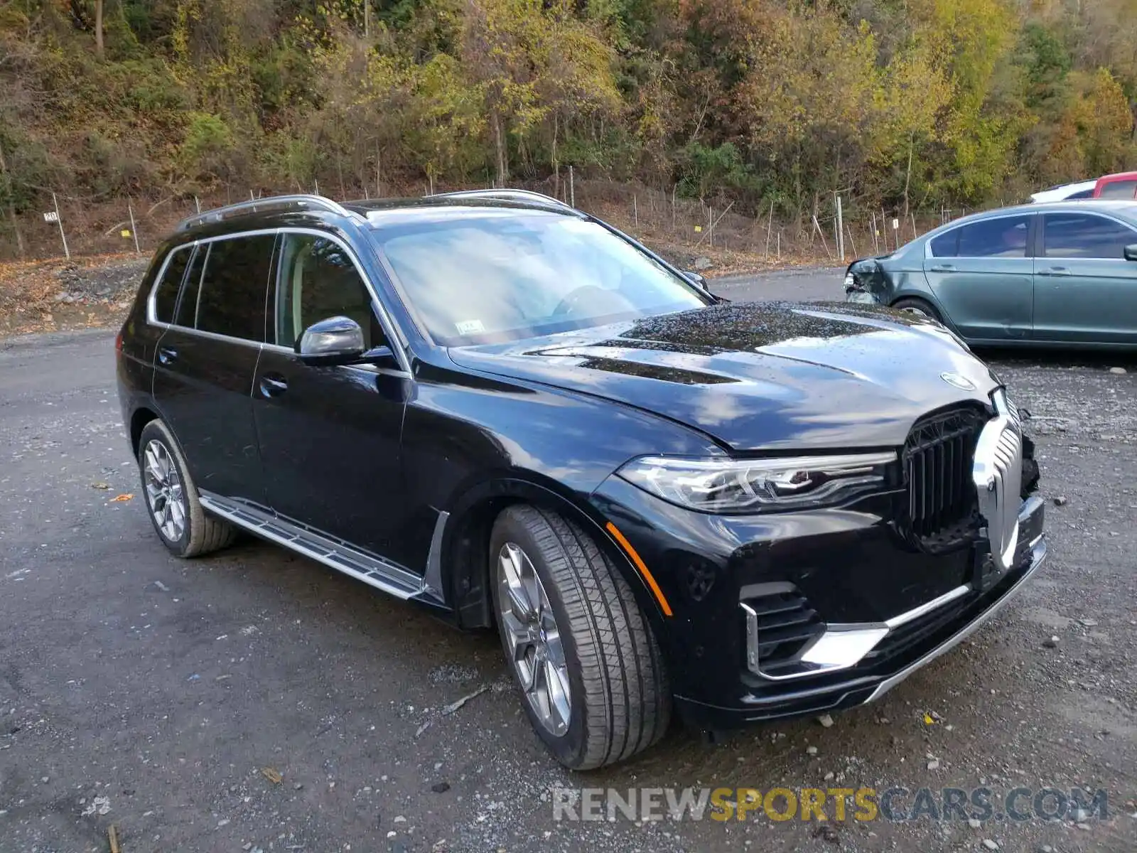 1 Photograph of a damaged car 5UXCX4C58KLS37603 BMW X7 2019