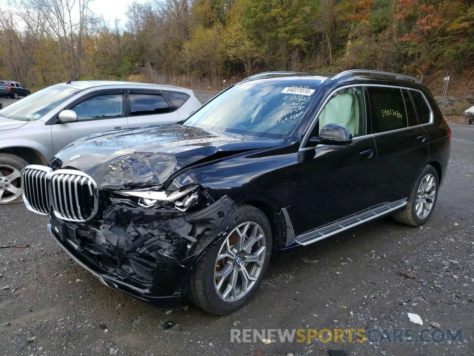 2 Фотография поврежденного автомобиля 5UXCX4C58KLS37603 BMW X7 2019