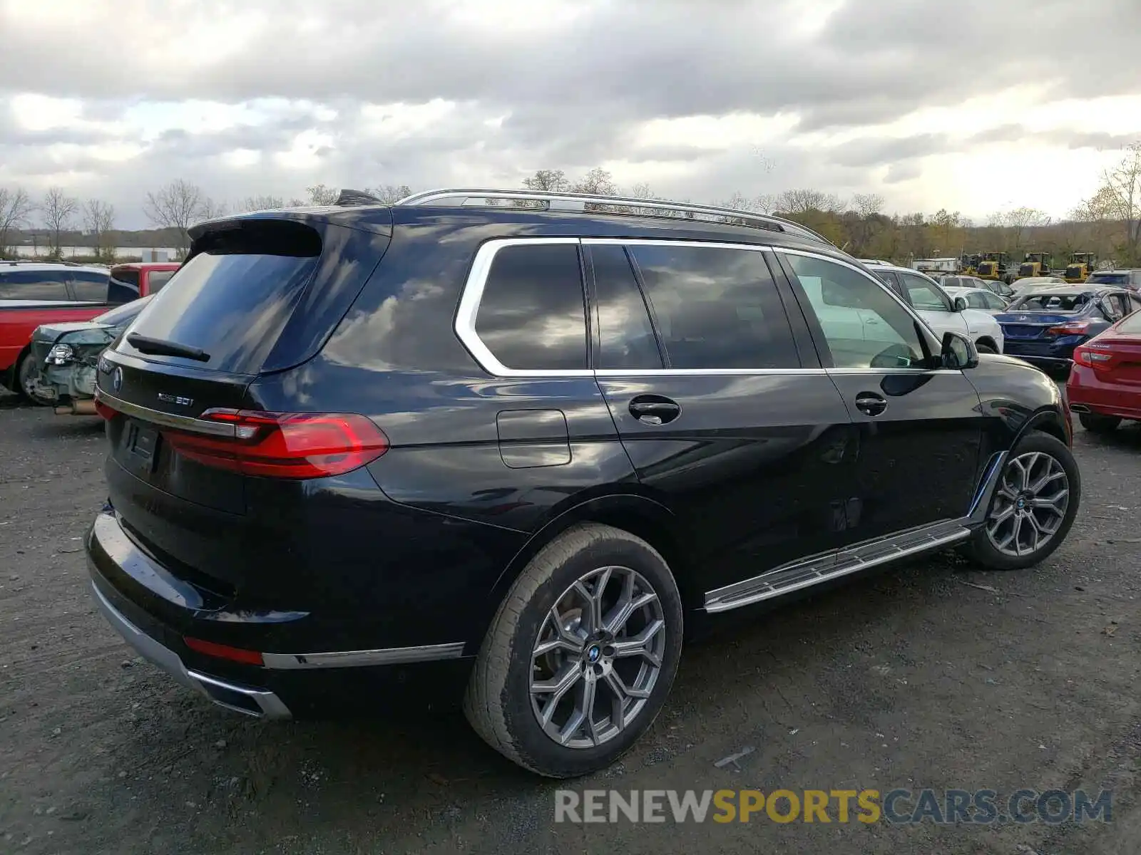 4 Фотография поврежденного автомобиля 5UXCX4C58KLS37603 BMW X7 2019