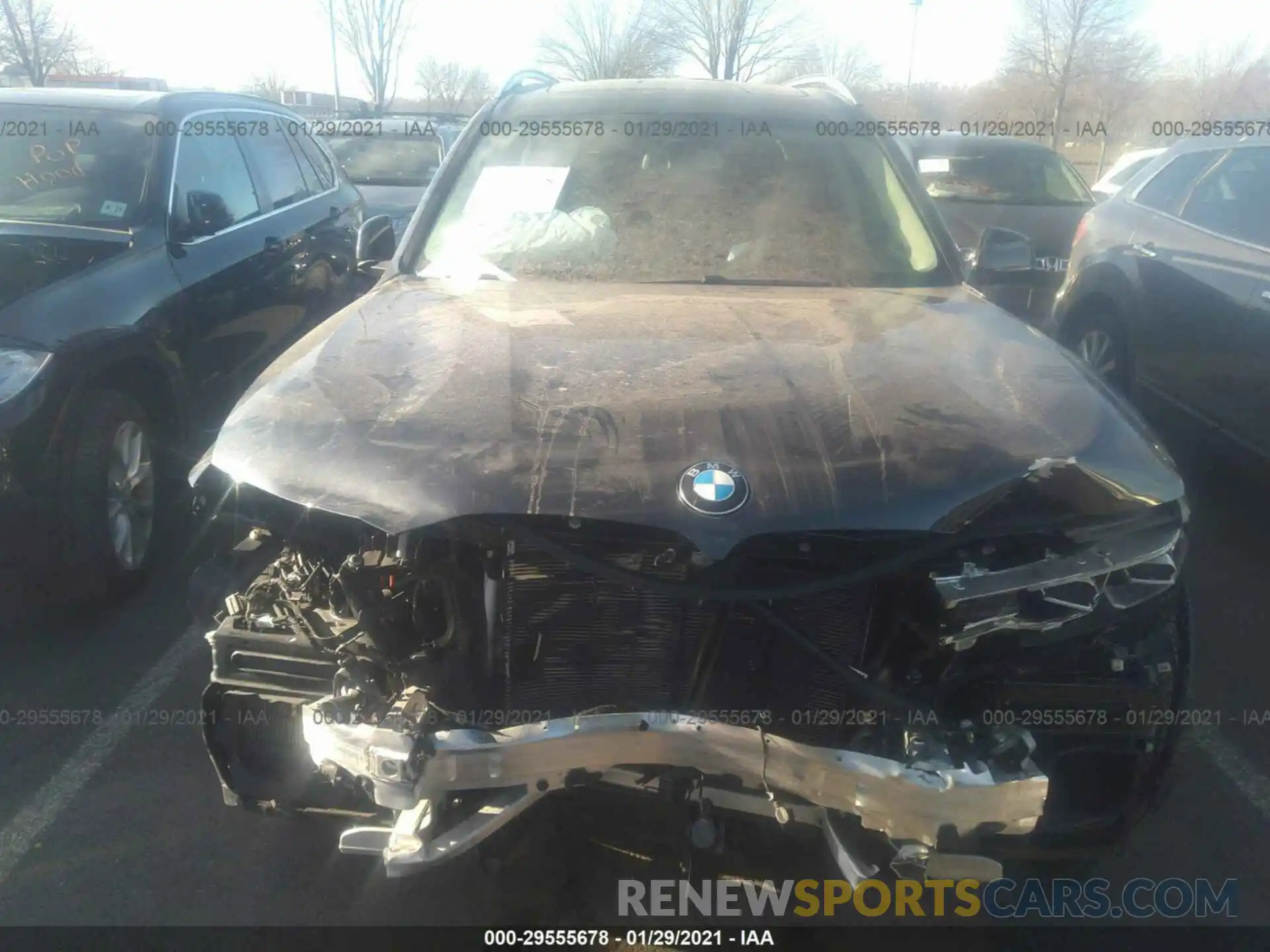 6 Фотография поврежденного автомобиля 5UXCX4C58KLS38976 BMW X7 2019