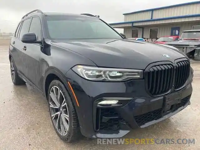 1 Photograph of a damaged car 5UXCX4C59KLS35892 BMW X7 2019